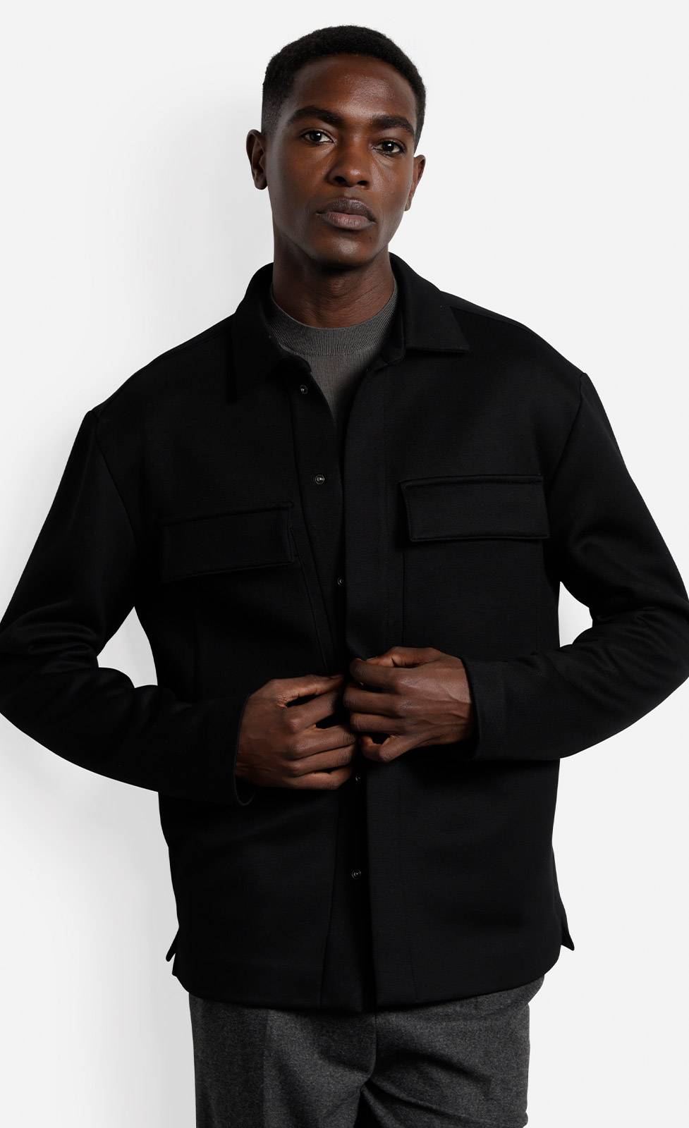 Kiefermann Enrike Overshirt aus Viskose mit Taschen Angebote
