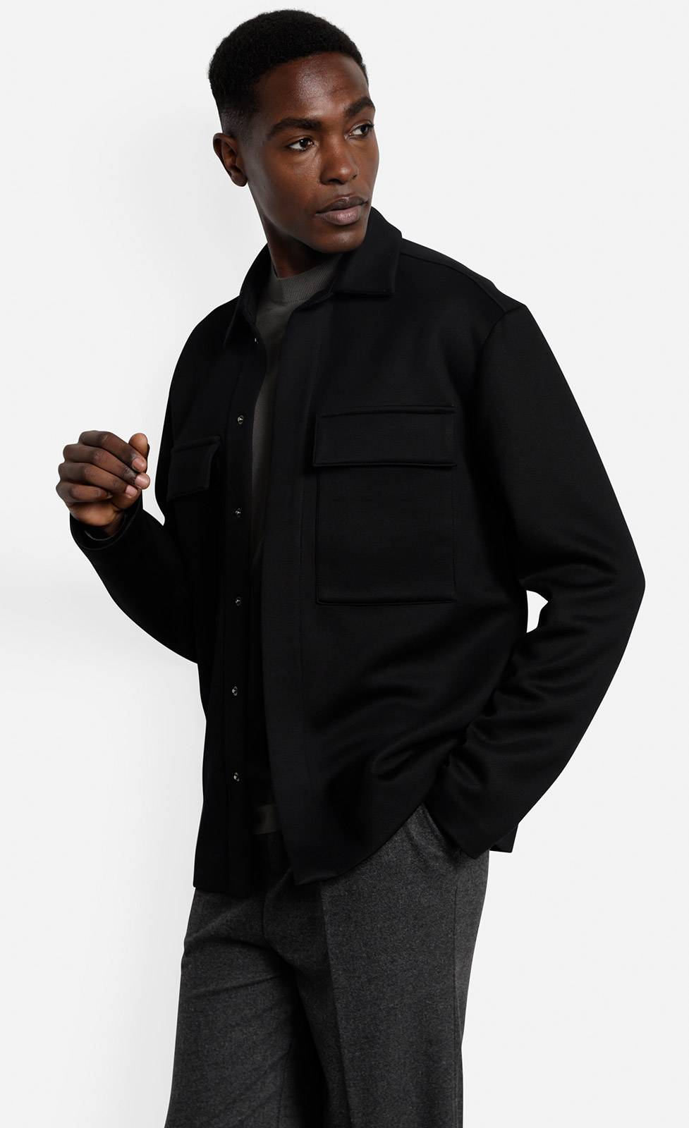 Kiefermann Enrike Overshirt aus Viskose mit Taschen Angebote