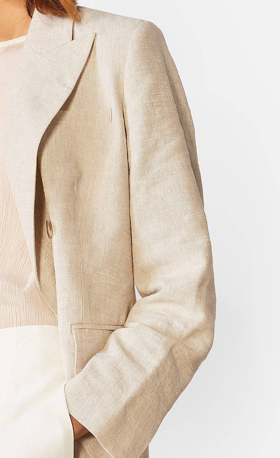 Kiefermann Martina Blazer aus Leinenmaterial Schlussverkauf