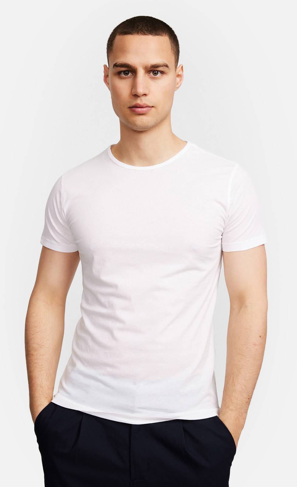 Kiefermann Lio Baumwoll-T-Shirt mit Rundhals