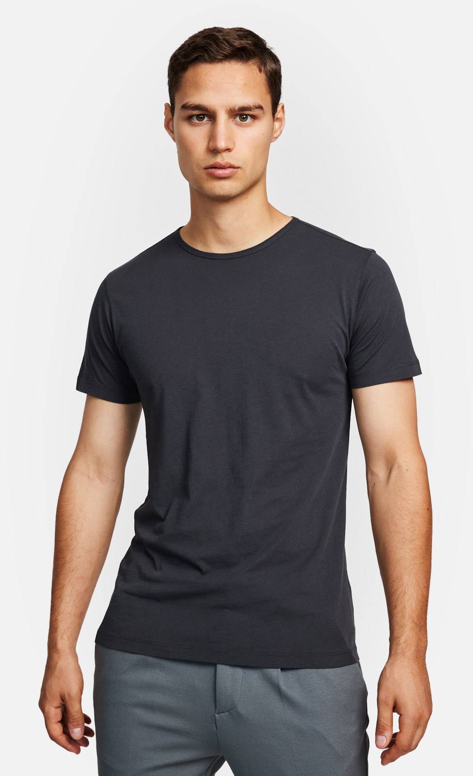 Kiefermann Lio Baumwoll-T-Shirt mit Rundhals Blitzverkäufe