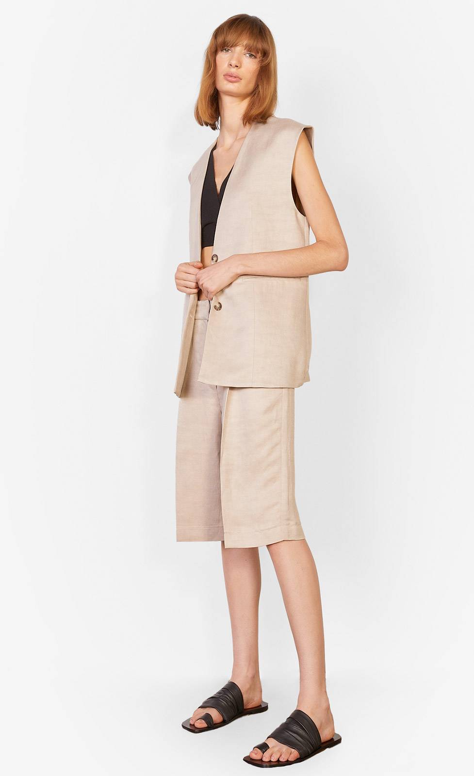 Kiefermann Roya Bermudashorts aus Leinenmaterial Outlet