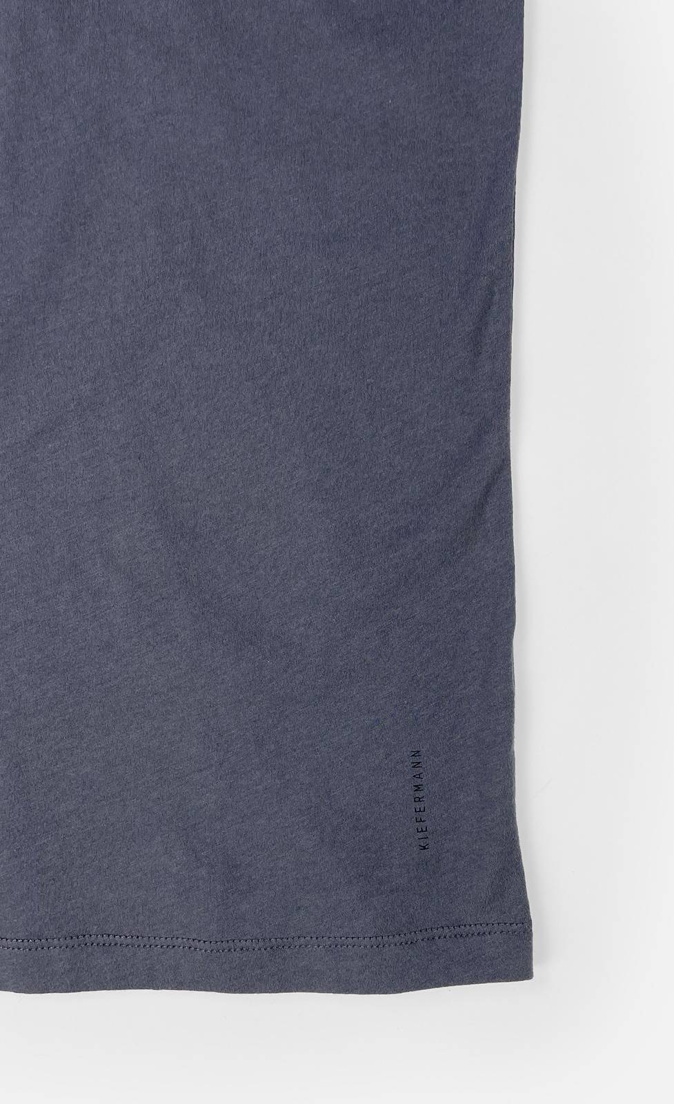 Kiefermann Lio Baumwoll-T-Shirt mit Rundhals Fabrikverkauf
