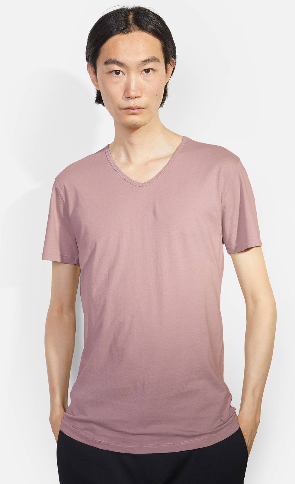 Kiefermann Darius Baumwoll-T-Shirt mit V-Ausschnitt Hotsell