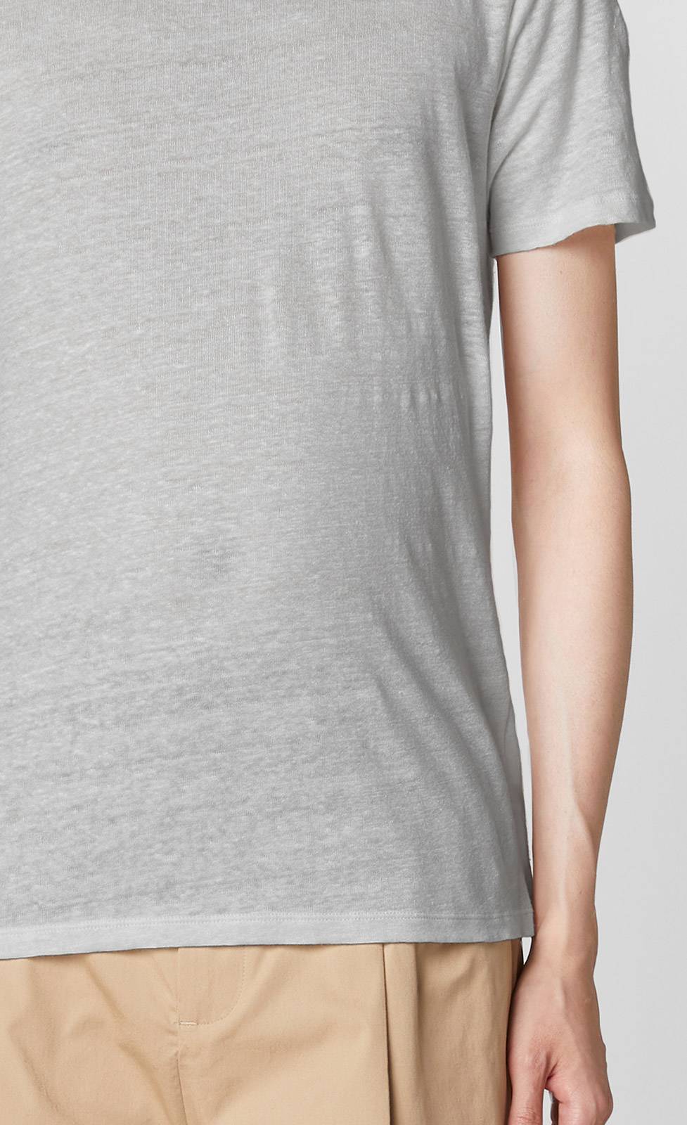 Kiefermann Laine Leinen-T-Shirt mit Rundhalsausschnitt Günstiger Verkauf