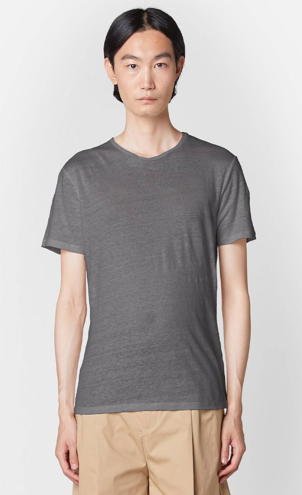 Kiefermann Laine Leinen-T-Shirt mit Rundhalsausschnitt Günstiger Verkauf