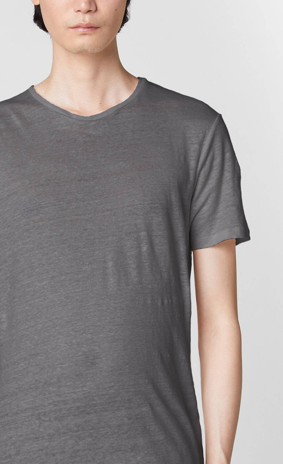 Kiefermann Laine Leinen-T-Shirt mit Rundhalsausschnitt Günstiger Verkauf