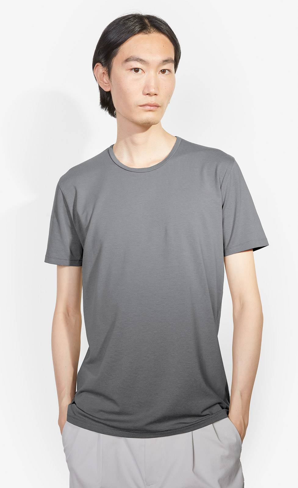 Kiefermann Hero Rundhals T-Shirt aus Baumwolle und Modal Fabrikverkauf