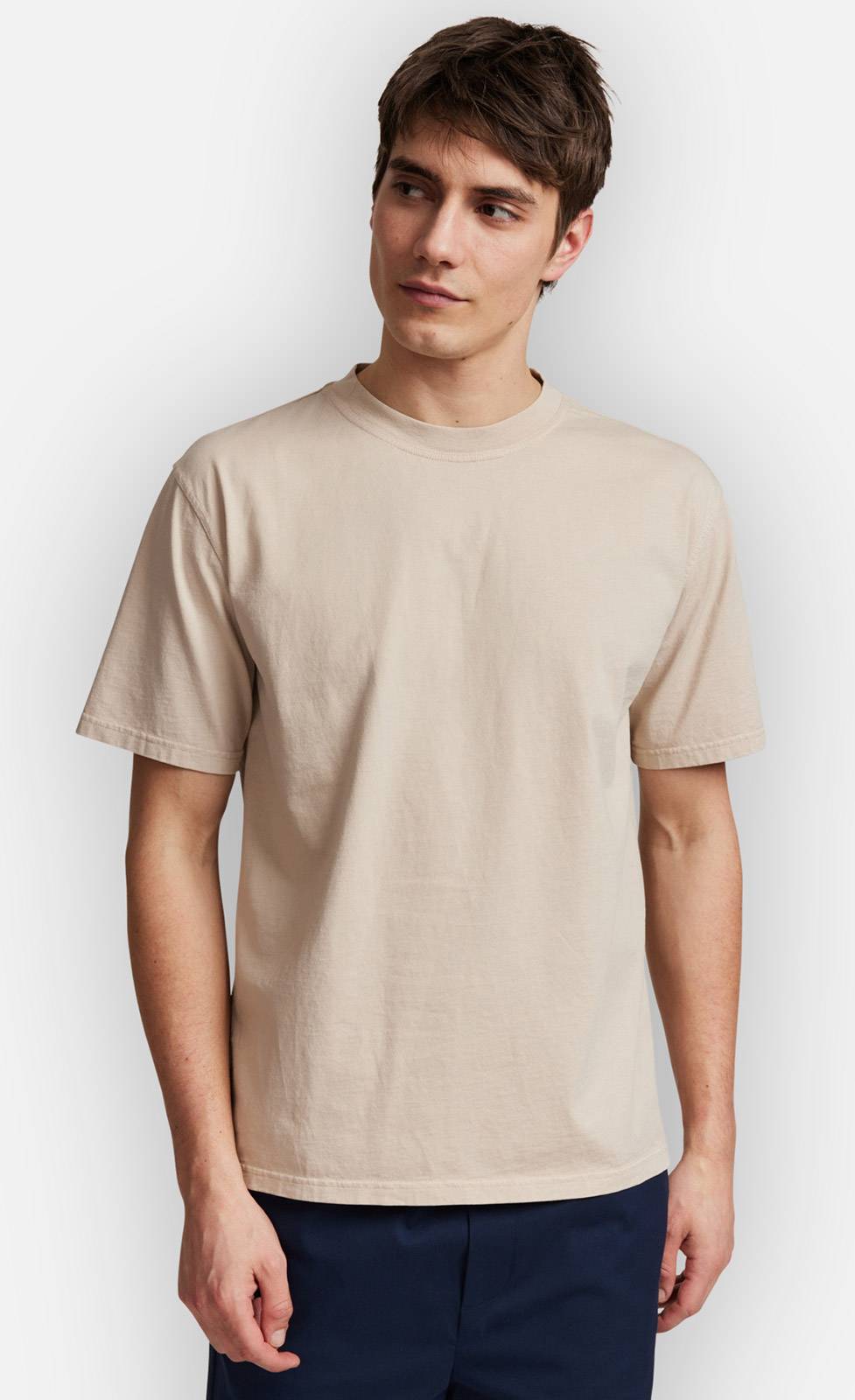 Kiefermann Bastian Garment-Dye T-Shirt aus Baumwolle Begrenztes Angebot