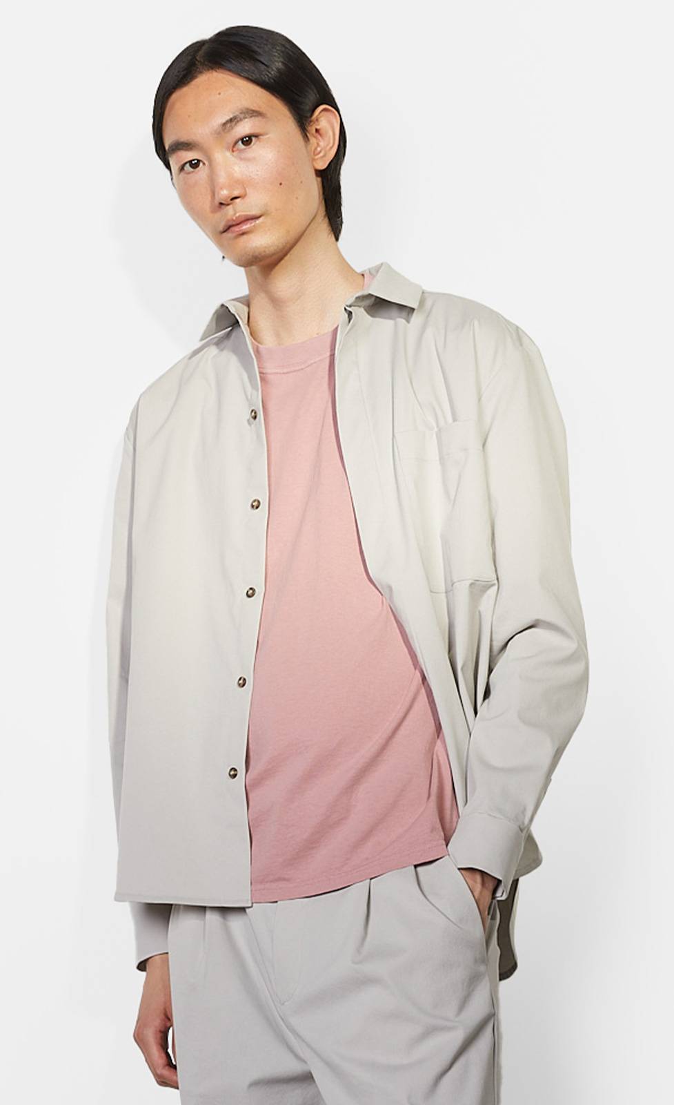 Kiefermann Bastian Garment-Dye T-Shirt aus Baumwolle Begrenztes Angebot