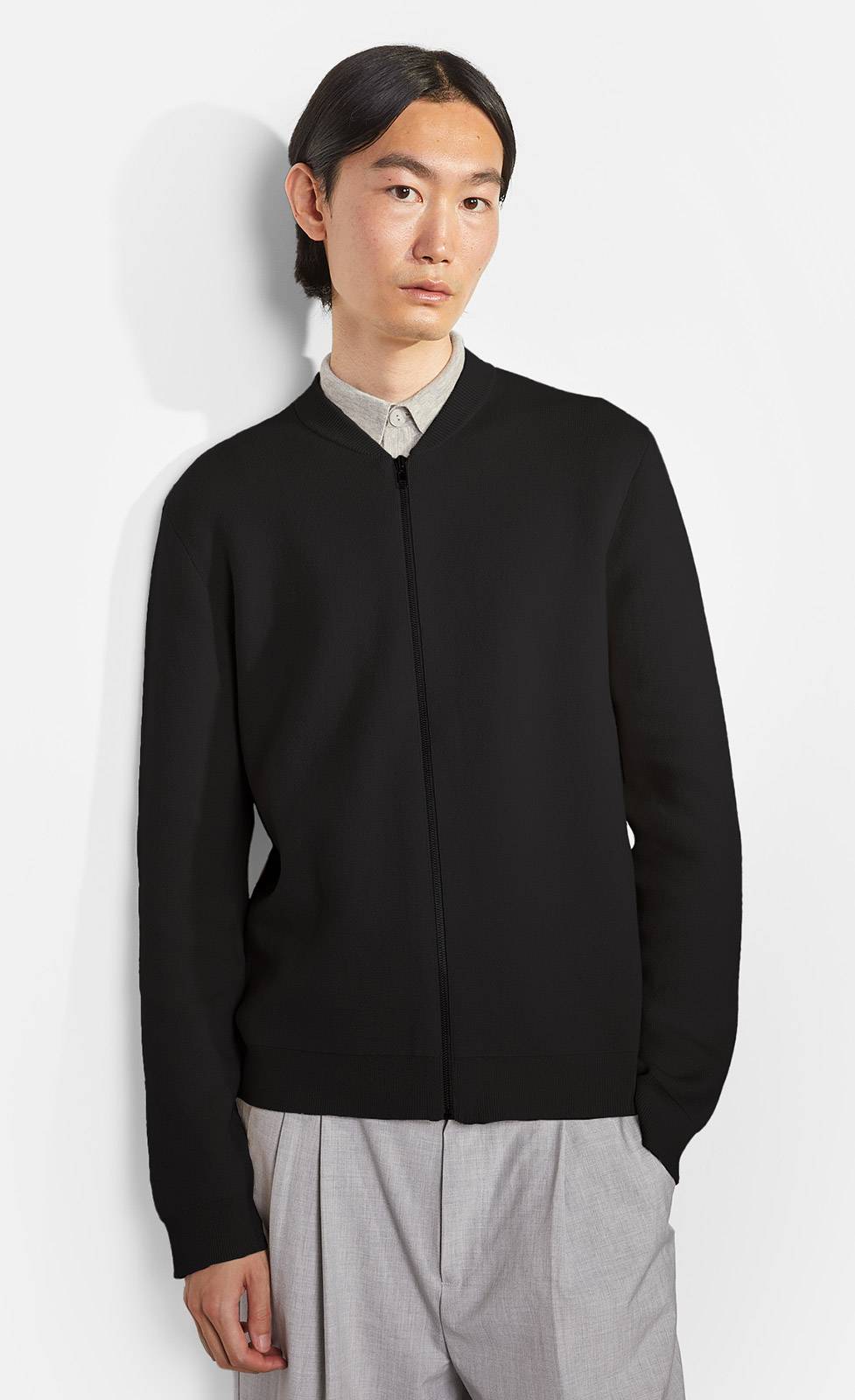 Kiefermann Avino Strickjacke im Blousonstil Günstiger Verkauf