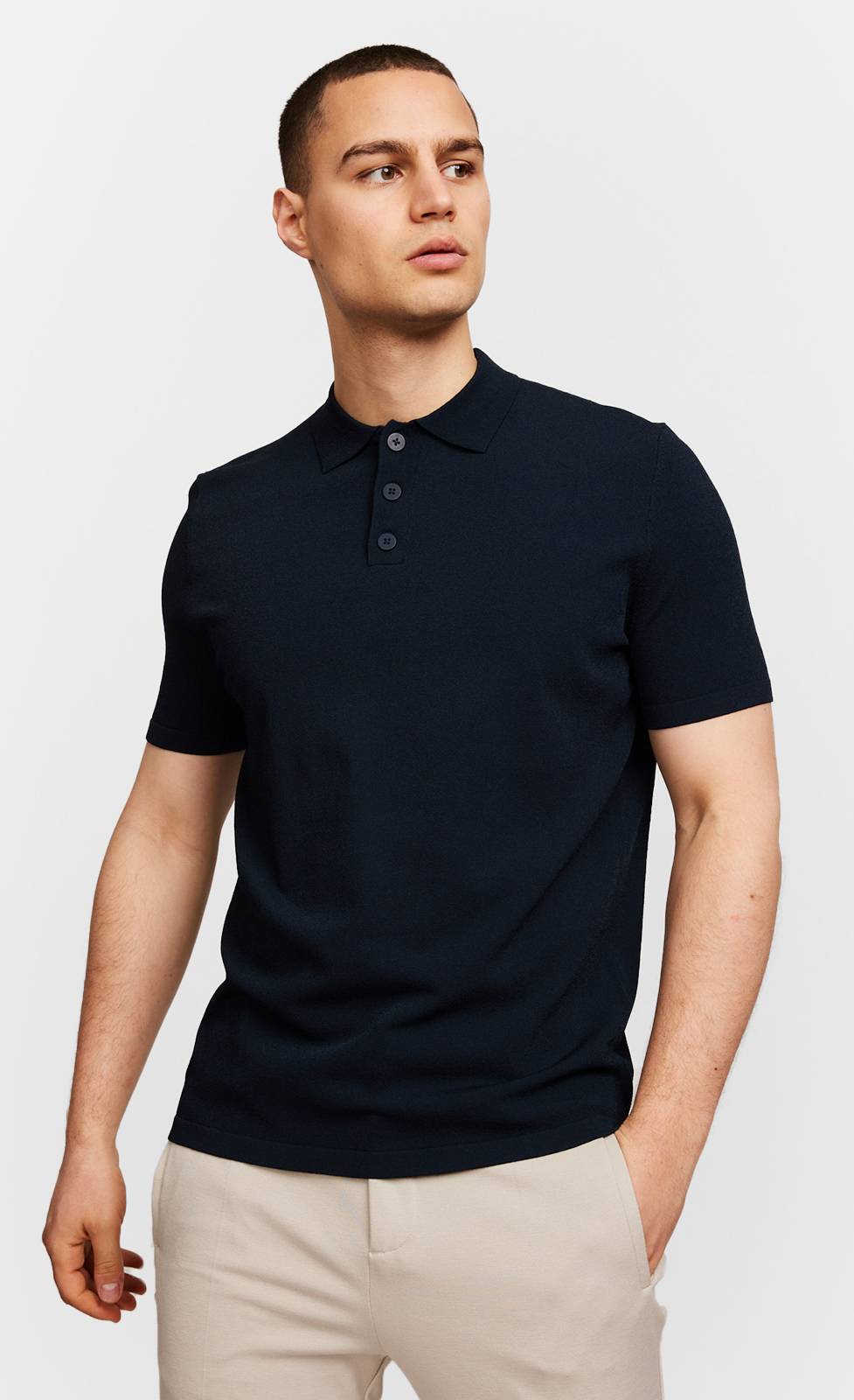 Kiefermann Joph Strickpolo