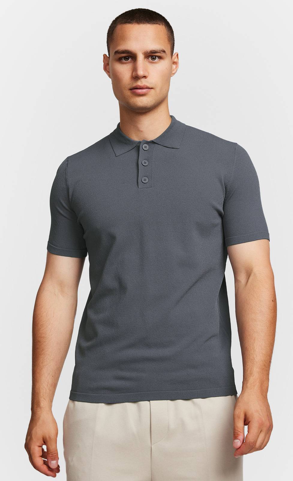 Kiefermann Joph Strickpolo im Angebot