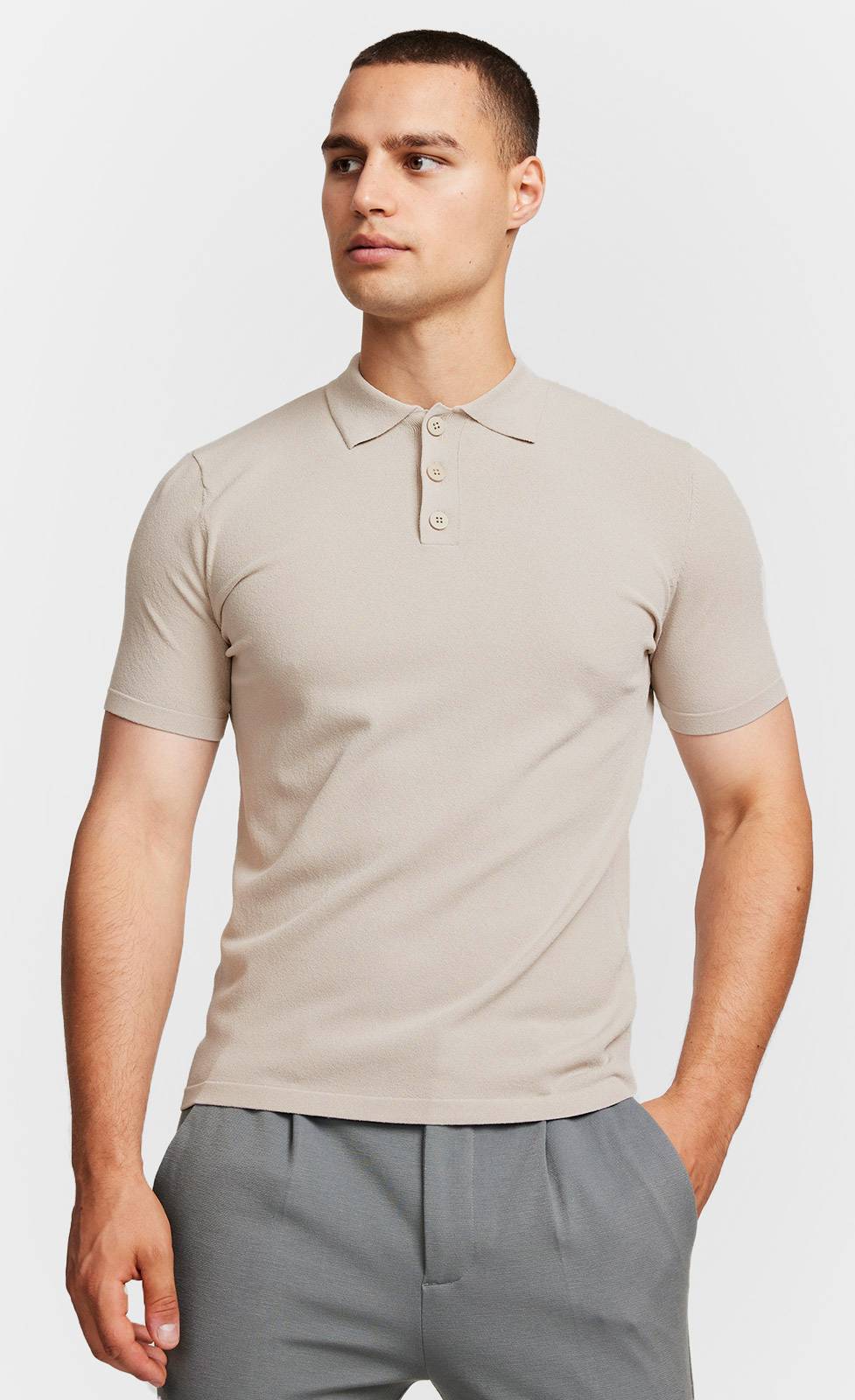 Kiefermann Joph Strickpolo im Angebot