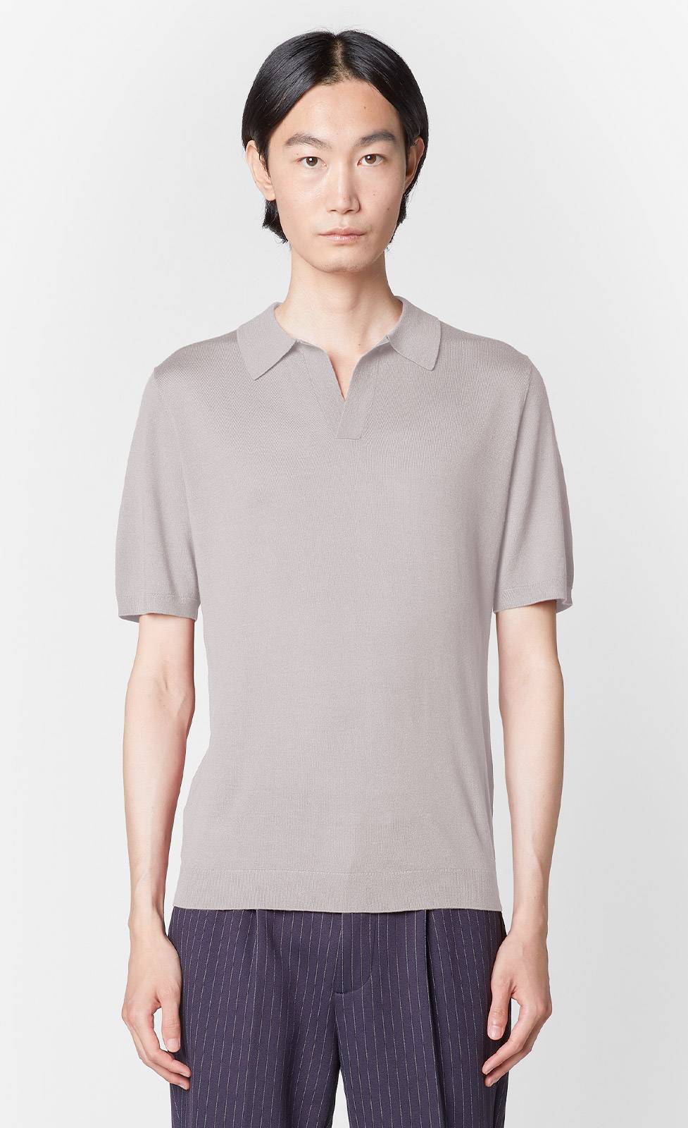 Kiefermann Fitz Strickpolo aus Merinowolle Schlussverkauf