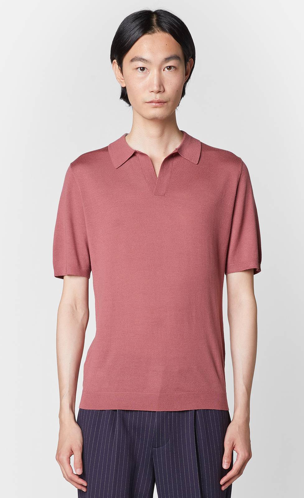 Kiefermann Fitz Strickpolo aus Merinowolle Schlussverkauf