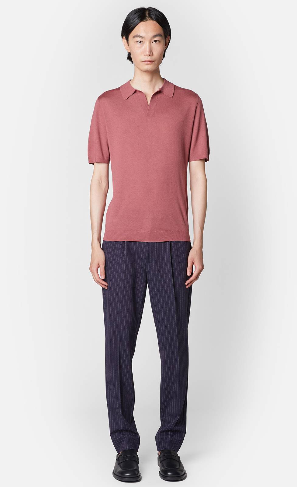 Kiefermann Fitz Strickpolo aus Merinowolle Schlussverkauf