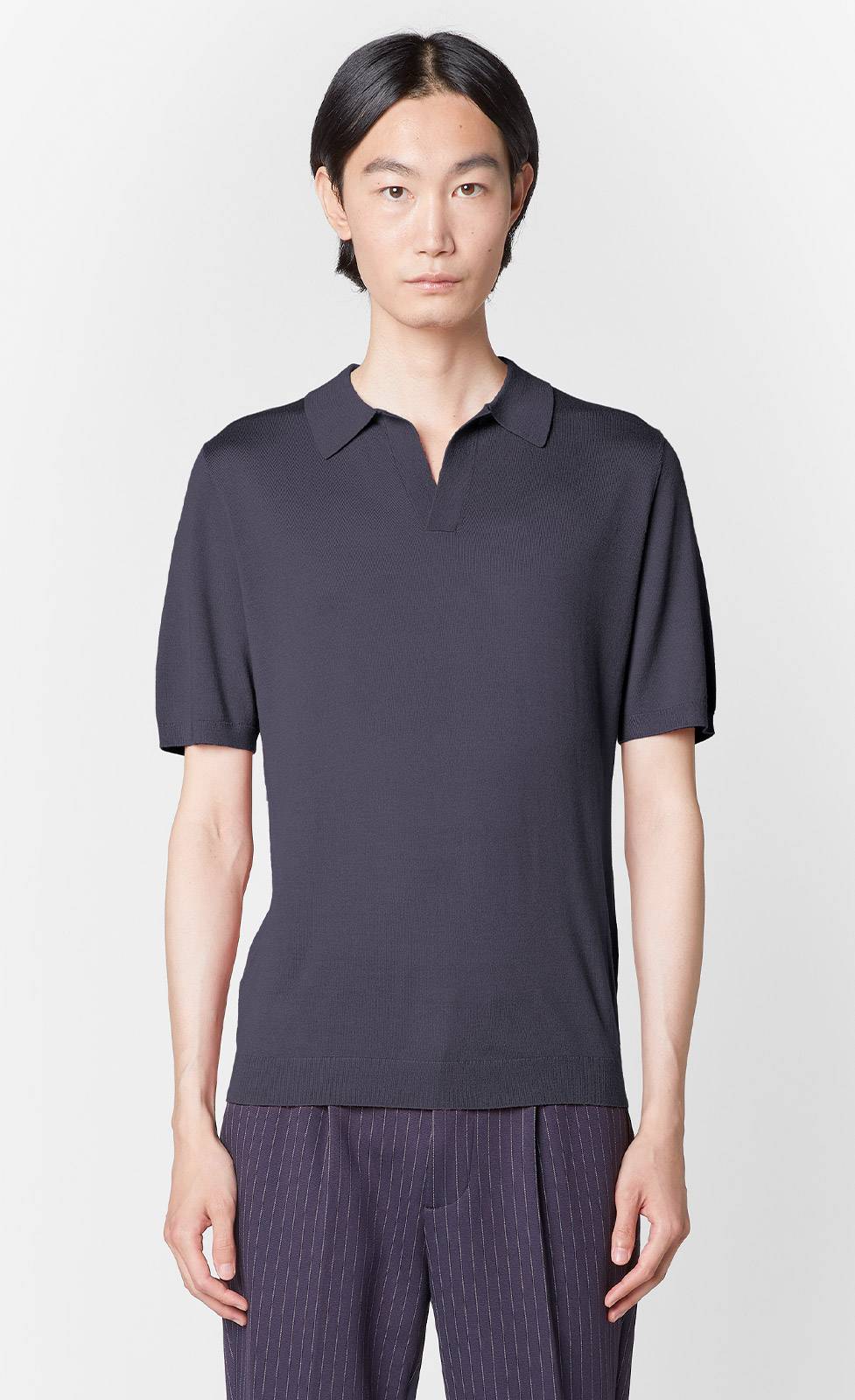 Kiefermann Fitz Strickpolo aus Merinowolle Schlussverkauf