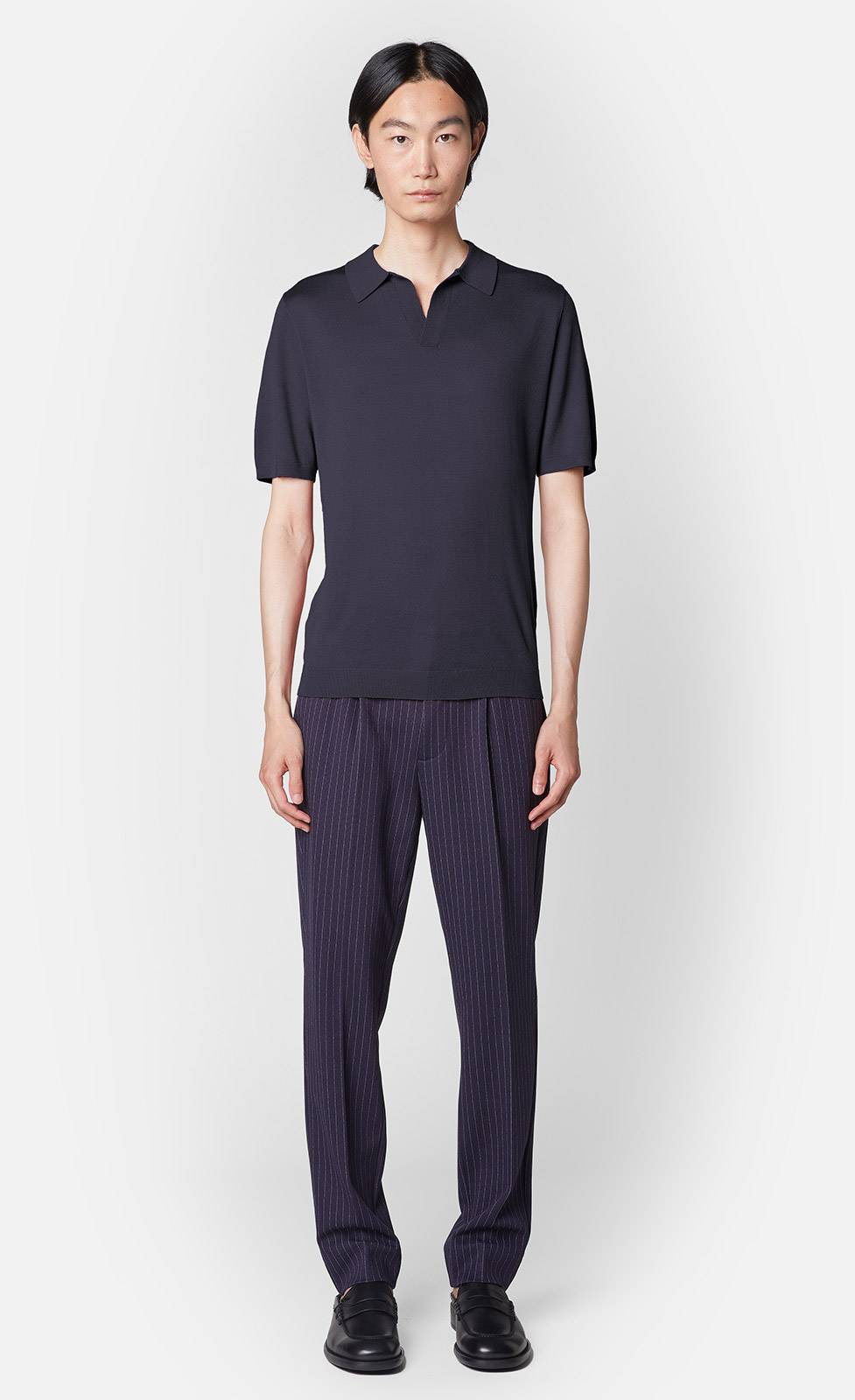 Kiefermann Fitz Strickpolo aus Merinowolle Schlussverkauf