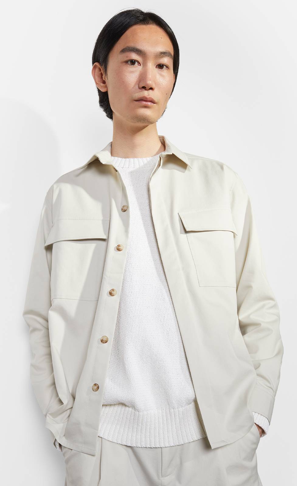 Kiefermann Miguel Overshirt mit Taschen Günstiger Verkauf