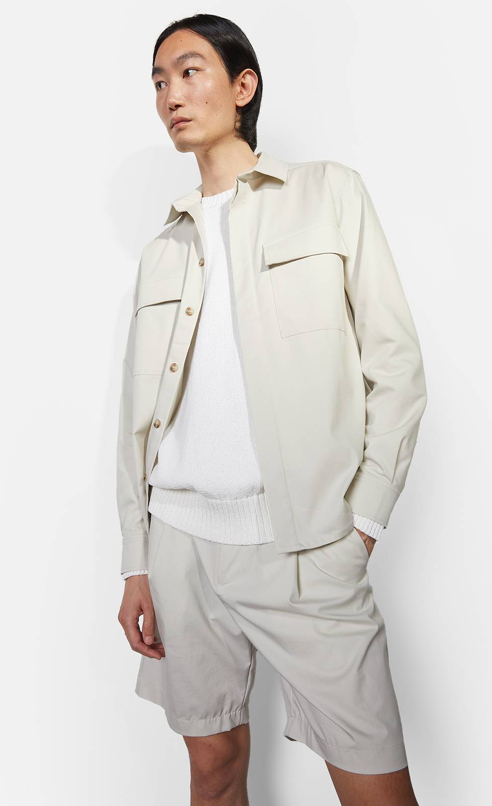 Kiefermann Miguel Overshirt mit Taschen Günstiger Verkauf