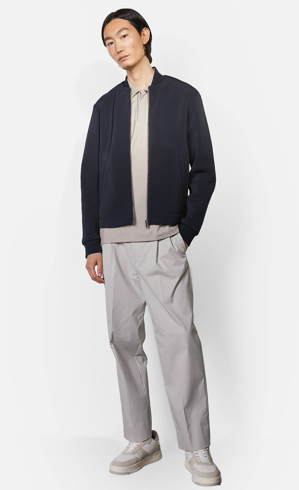 Kiefermann Finnlay Blousonjacke aus gebondeter Sweatware Blitzverkäufe