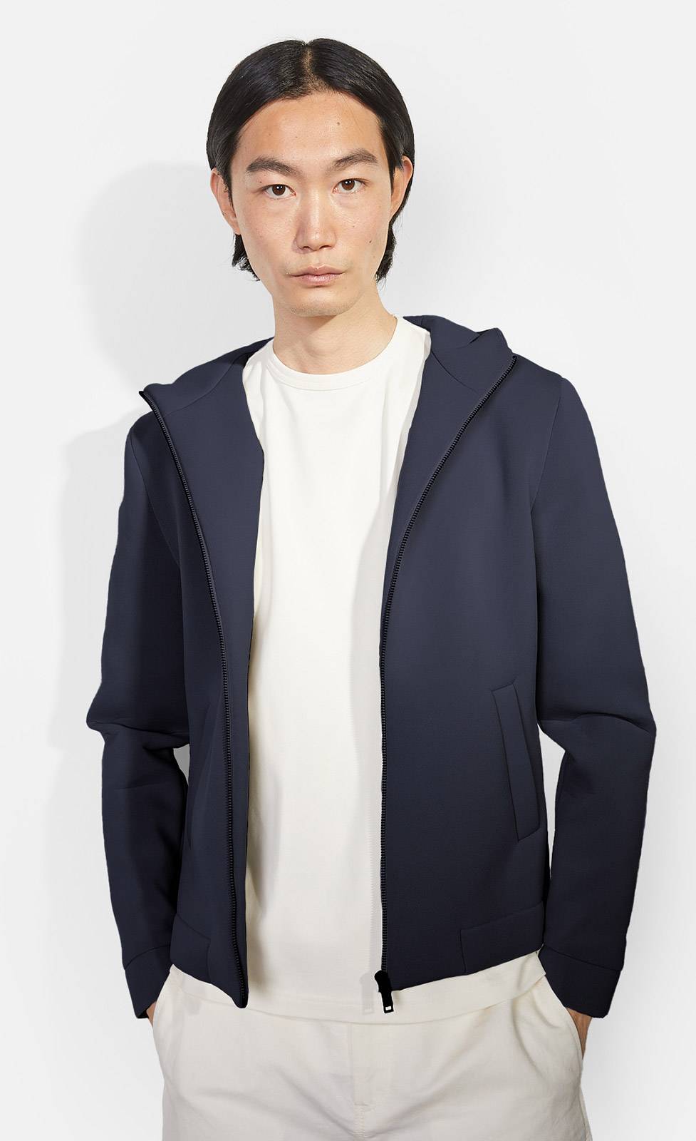 Kiefermann Merlin Kapuzenjacke aus gebondeter Sweatware Online