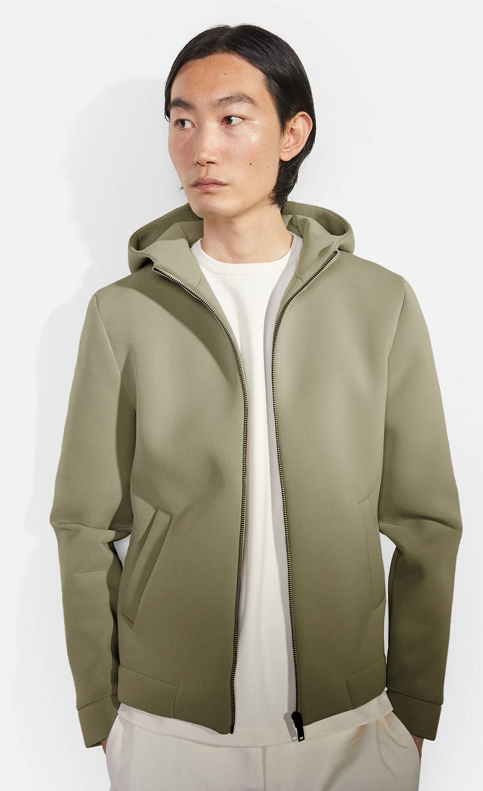 Kiefermann Merlin Kapuzenjacke aus gebondeter Sweatware Online