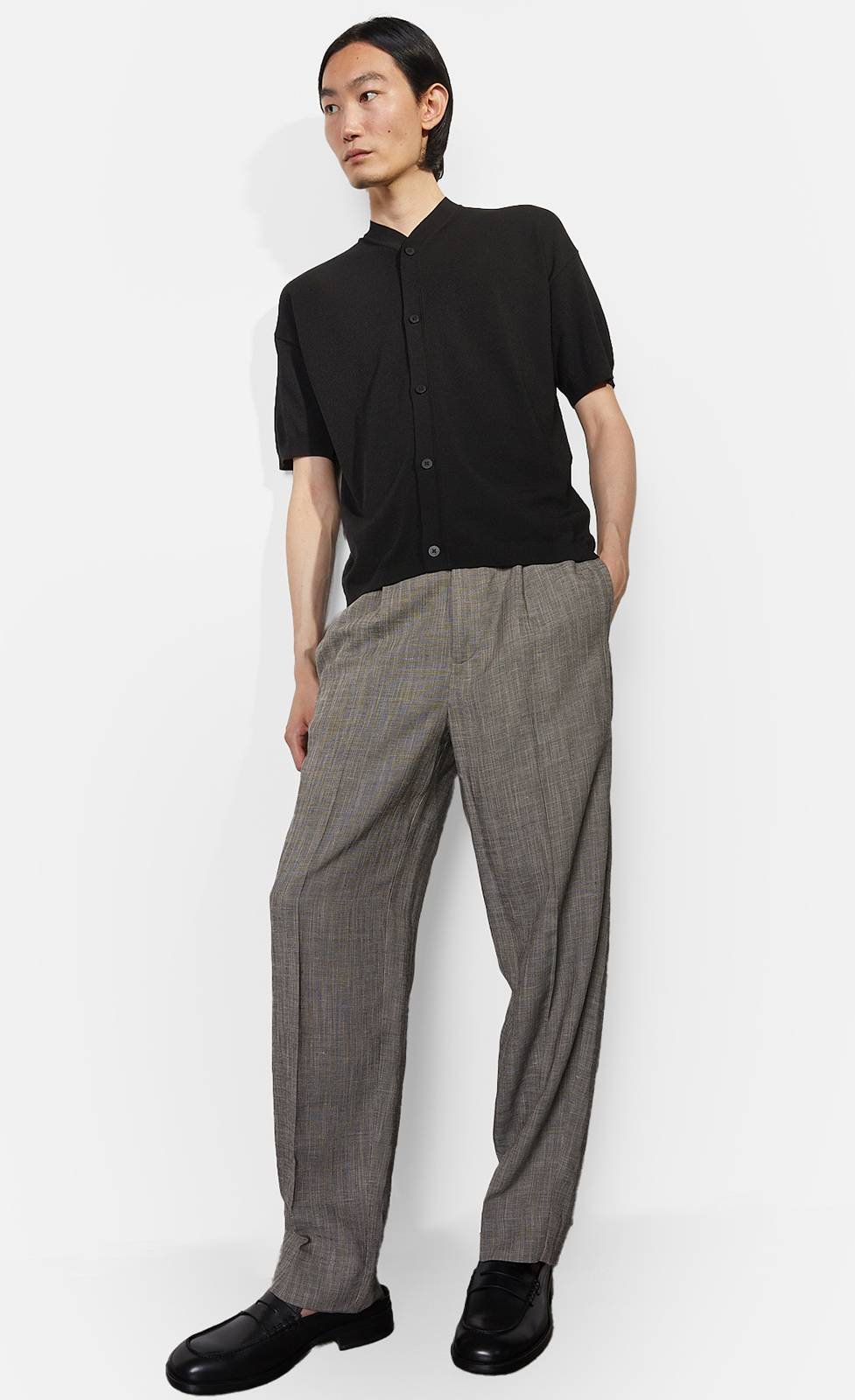 Kiefermann Amos Hose aus Melangeware im Angebot