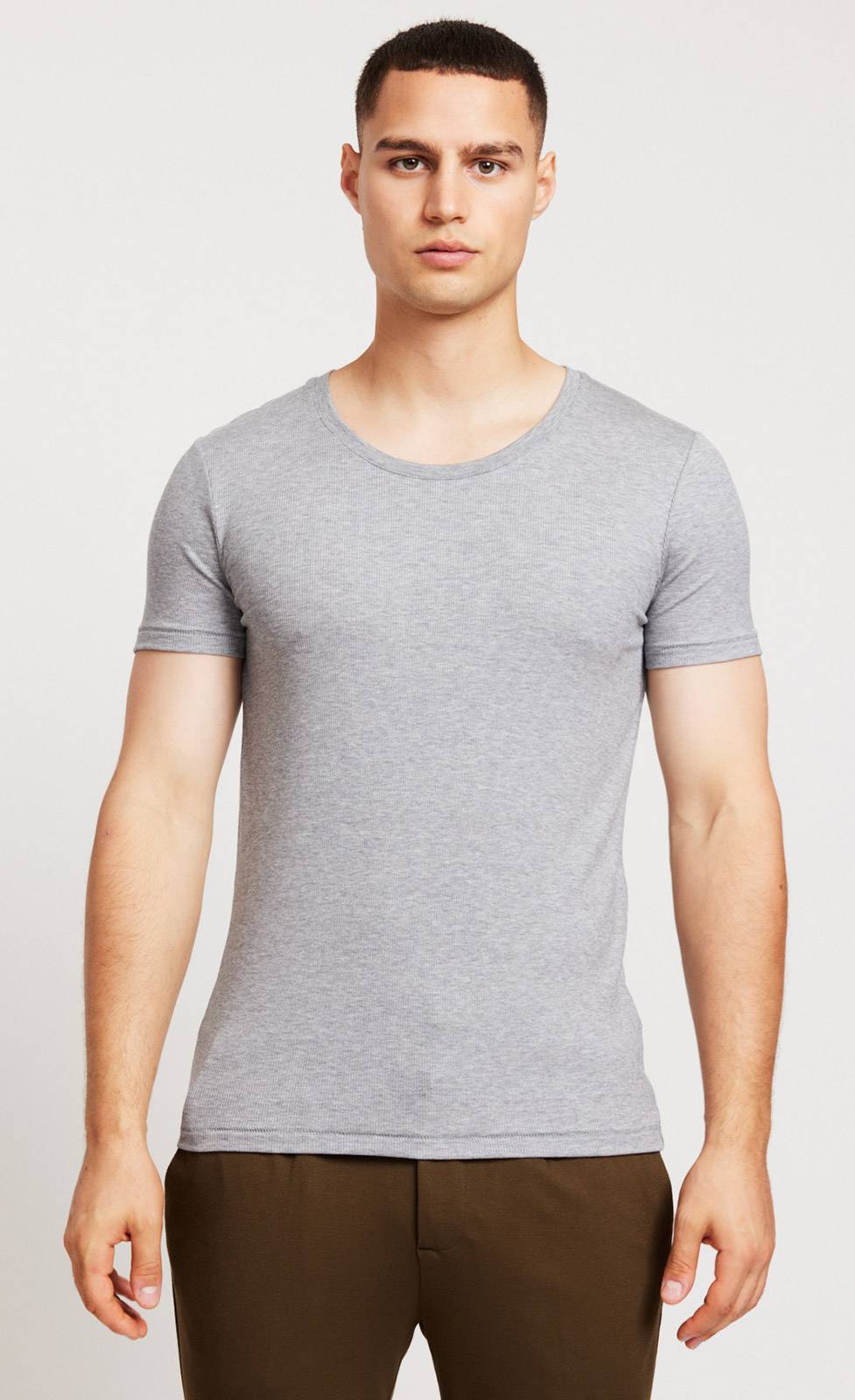 Kiefermann Miro T-Shirt aus feinem Rippjersey Blitzverkäufe