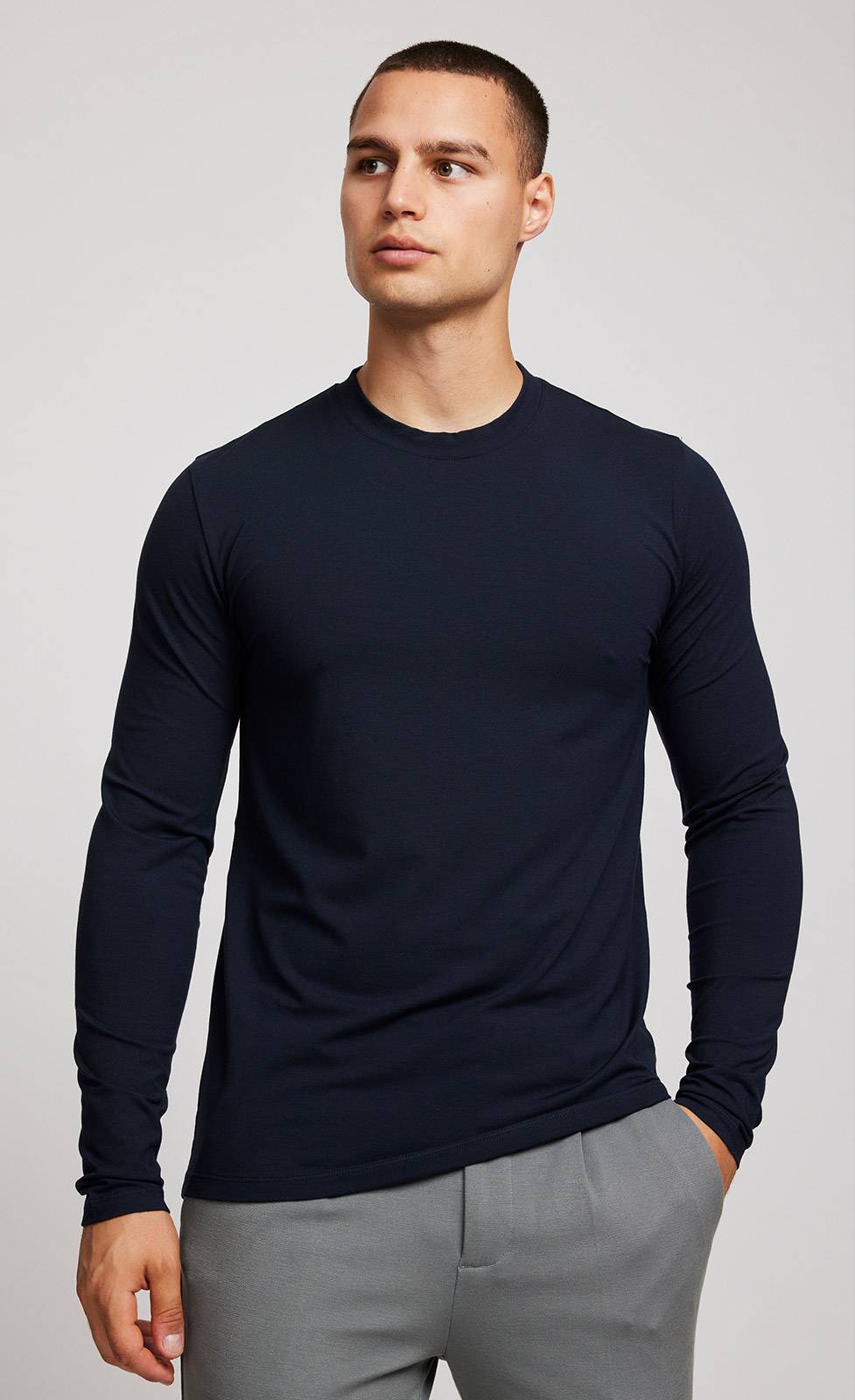 Kiefermann Albert Rundhals Langarmshirt Schlussverkauf