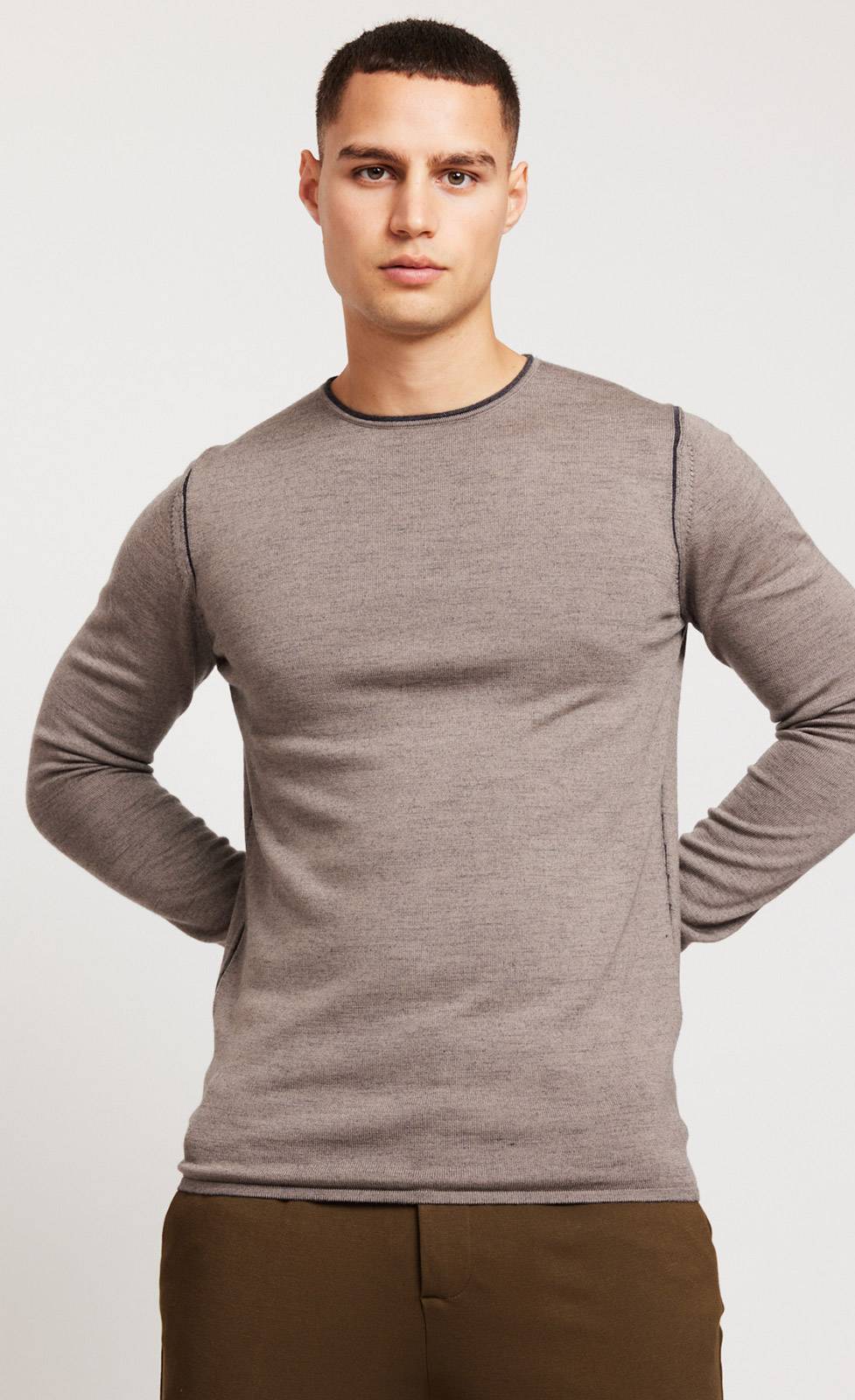 Kiefermann Lutz Merino Strickpullover Outlet