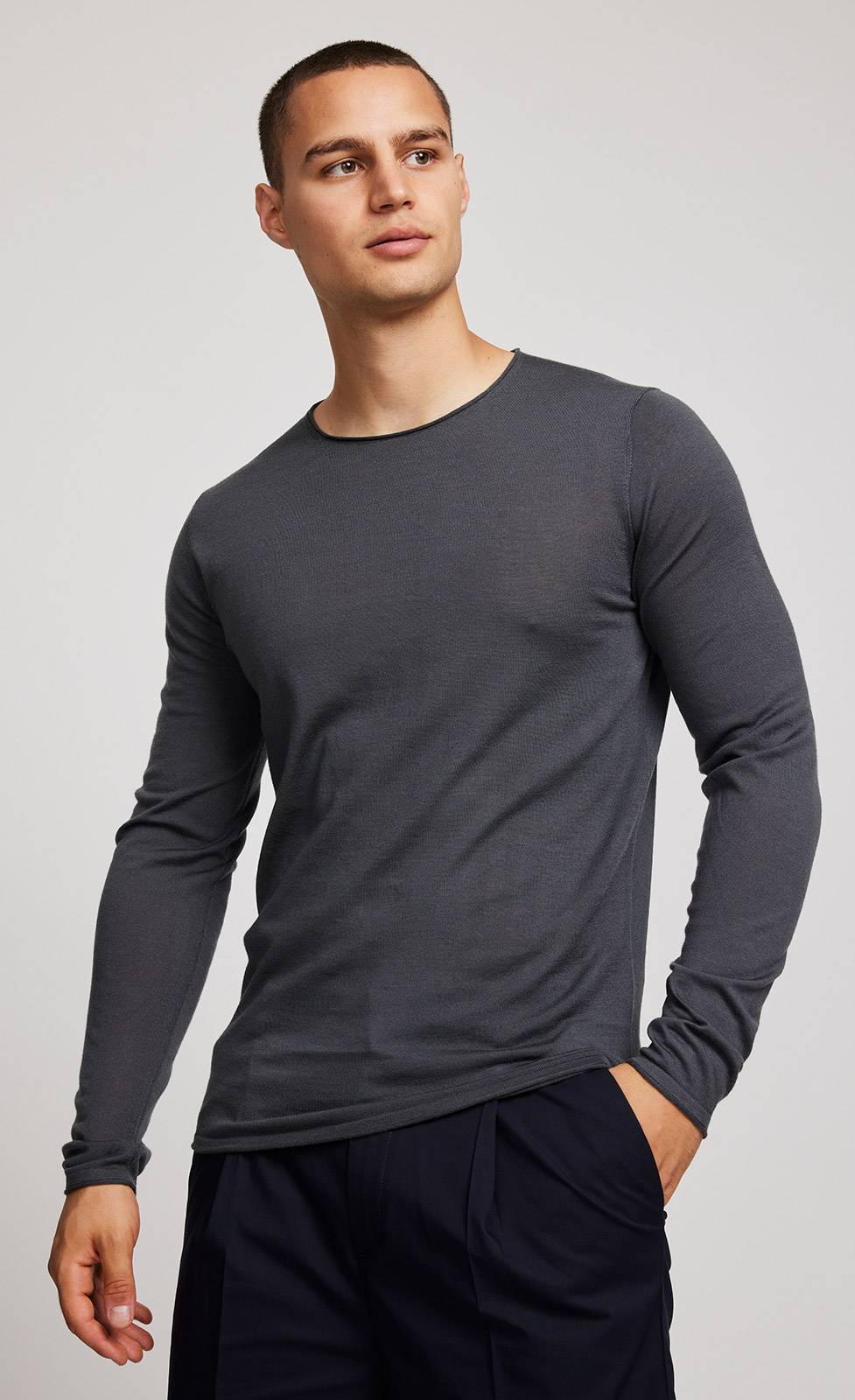 Kiefermann Benjamin Merino Strickpullover Auslauf