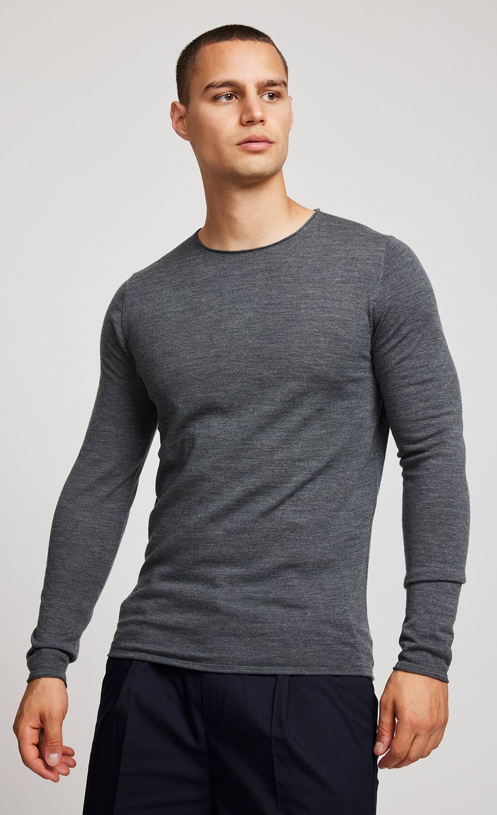 Kiefermann Benjamin Merino Strickpullover Auslauf