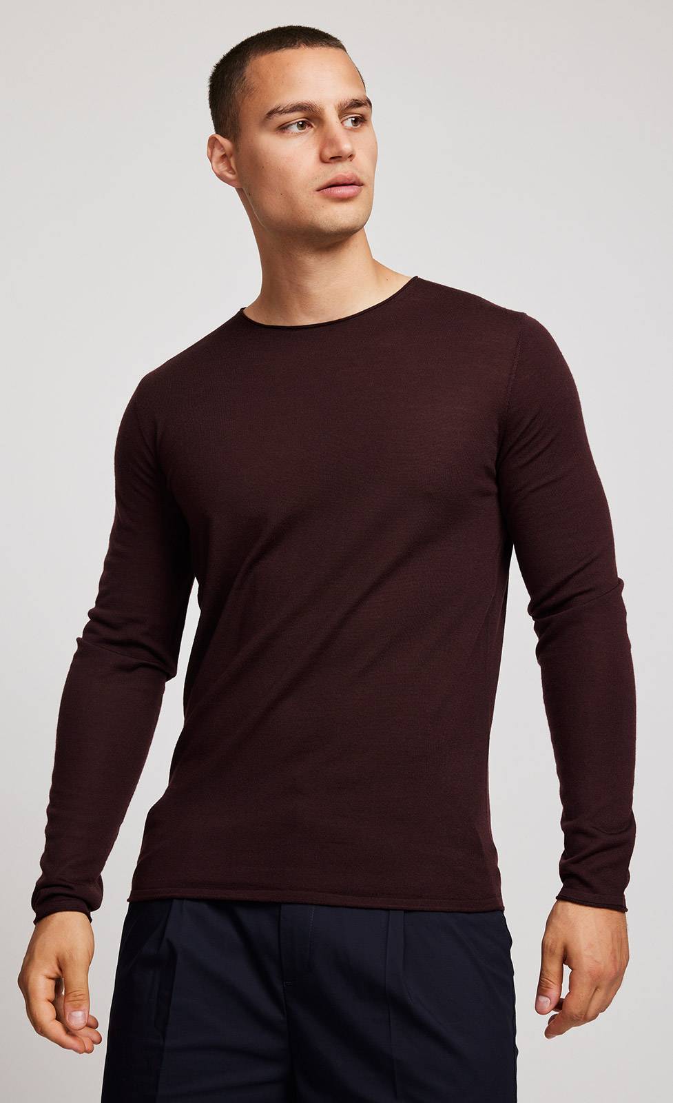 Kiefermann Benjamin Merino Strickpullover Auslauf