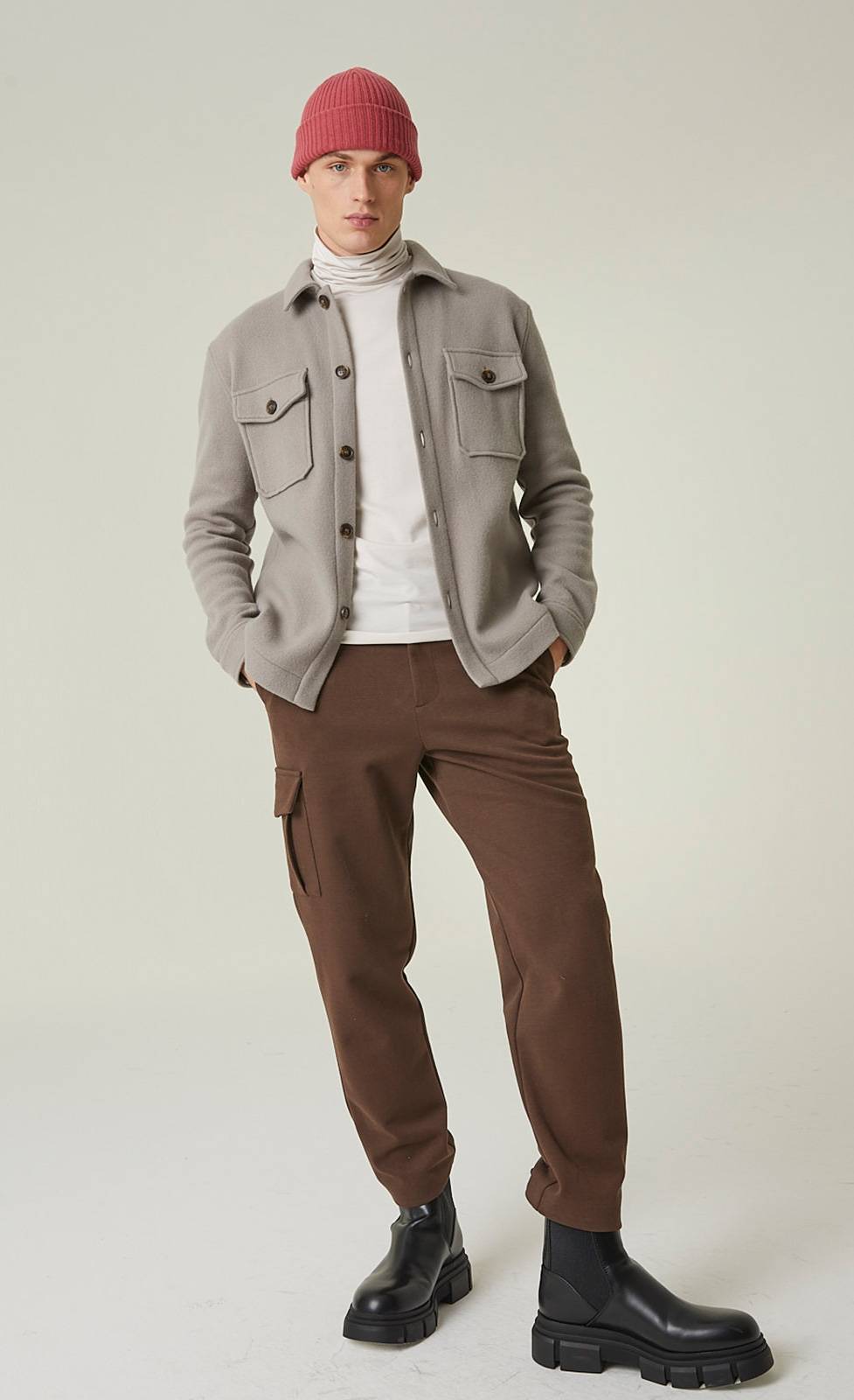 Kiefermann Henry Overshirt aus Strickware Online