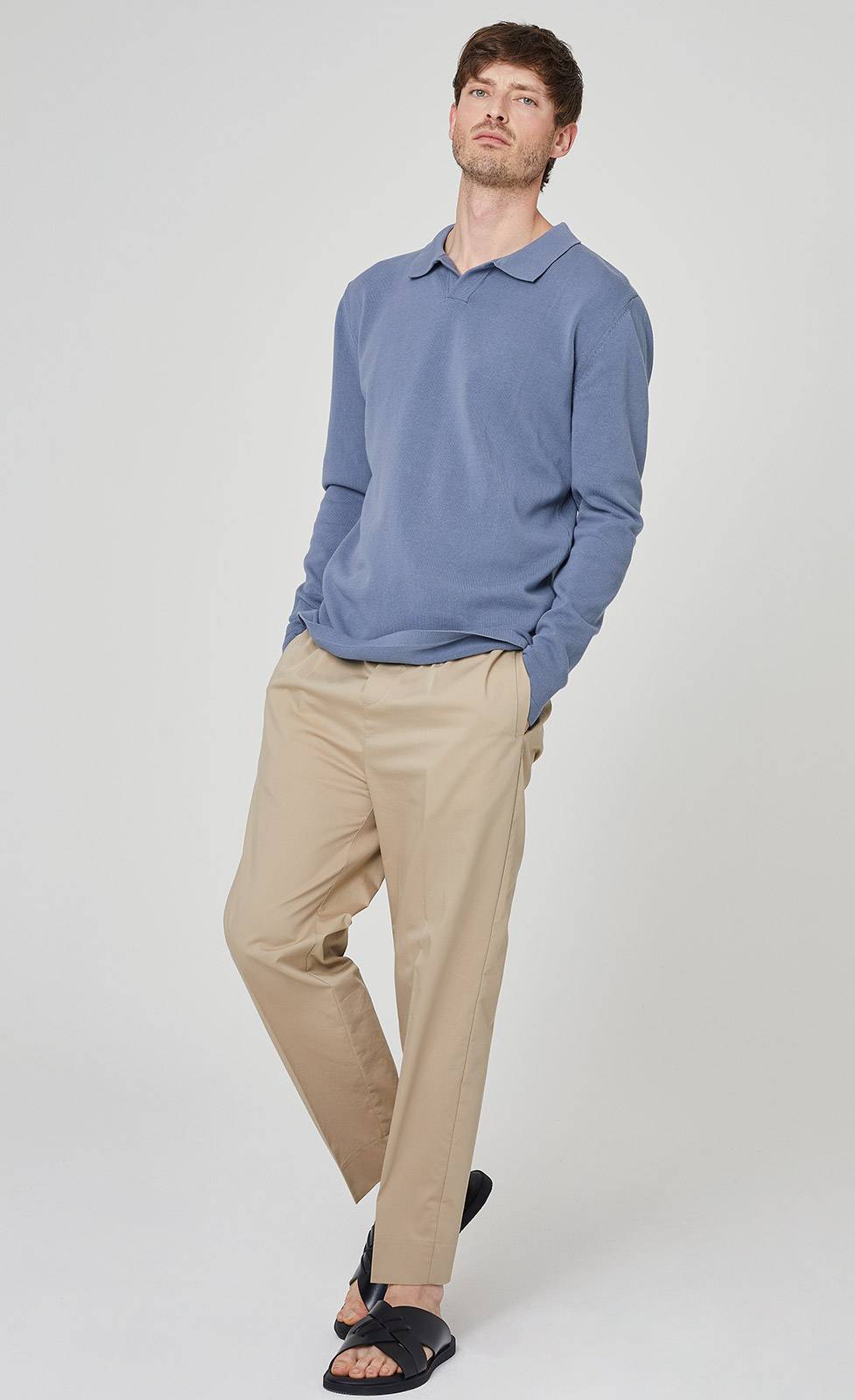 Kiefermann Matti Strickpullover mit Kragen im Angebot