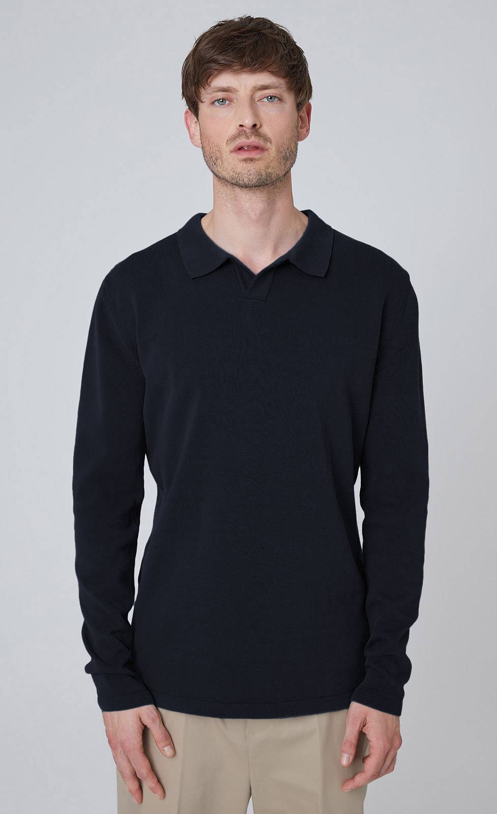 Kiefermann Matti Strickpullover mit Kragen im Angebot