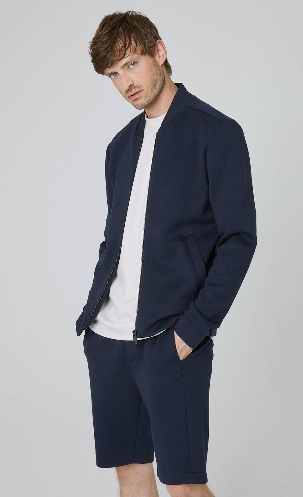 Kiefermann Berno Blousonjacke aus gebondeter Sweatware Online