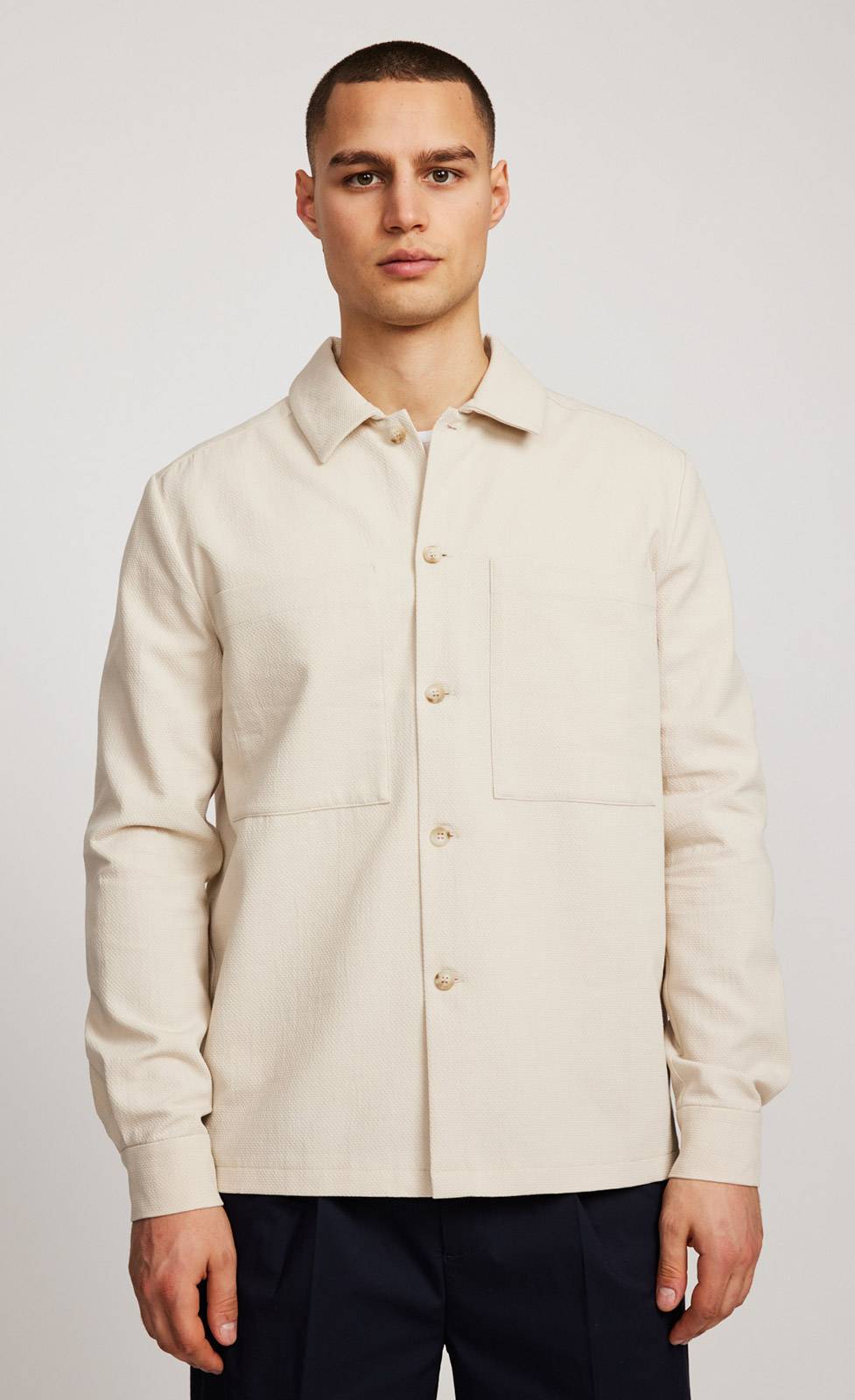Kiefermann Miles Hemdjacke aus Baumwolle Outlet