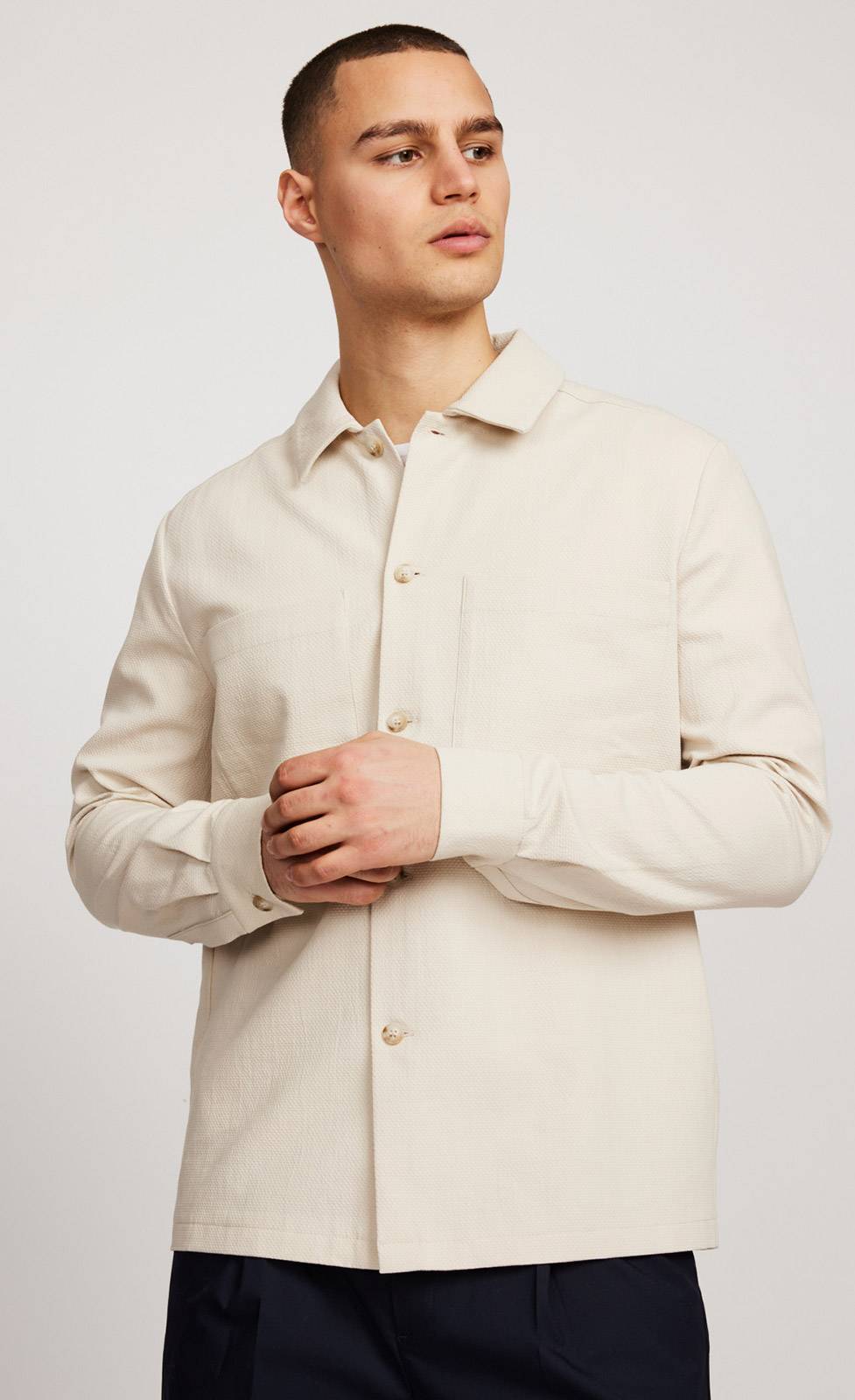 Kiefermann Miles Hemdjacke aus Baumwolle Outlet