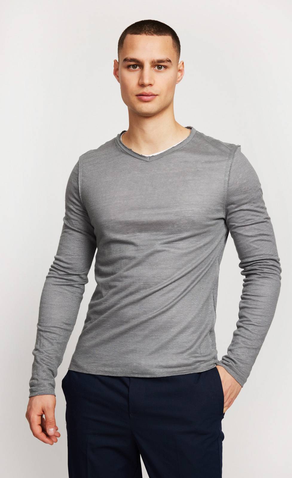 Kiefermann Florian 2in1 Leinen-Baumwoll-Shirt Meist gekauft