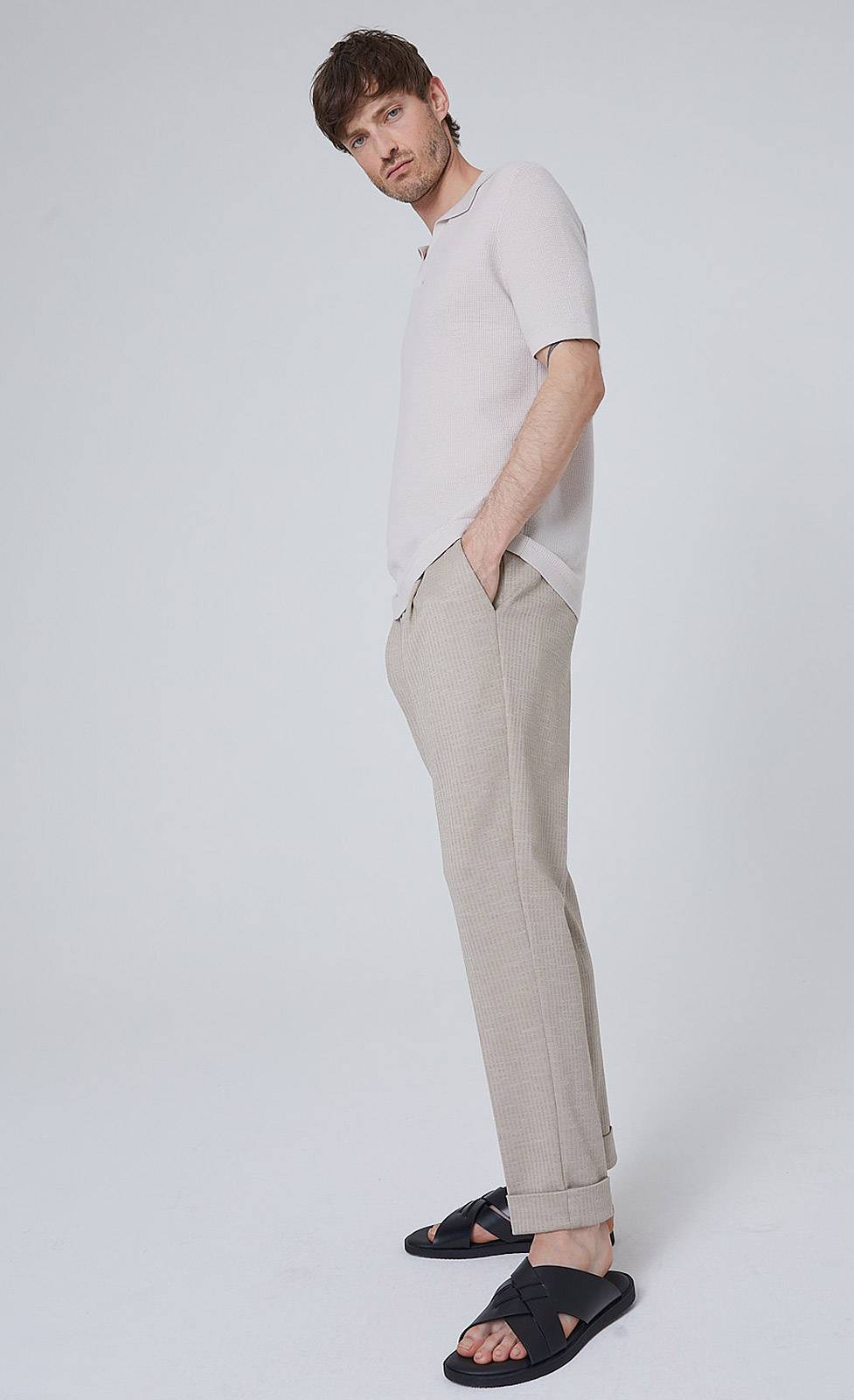 Kiefermann Timmy Fein gestreifte Jersey-Hose Outlet