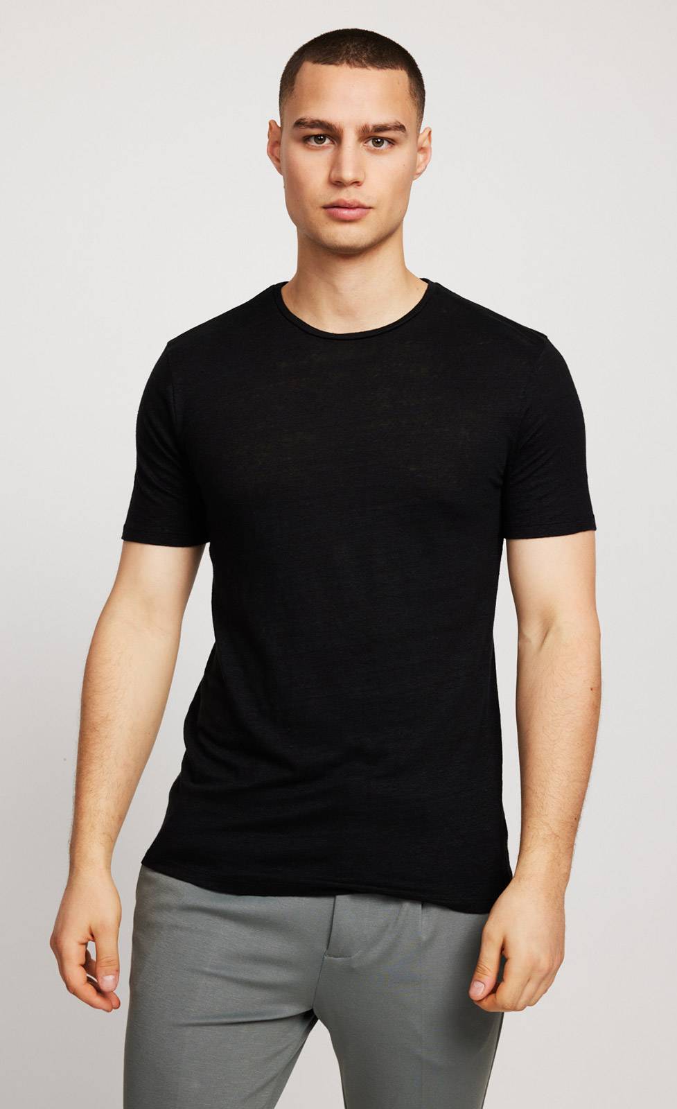 Kiefermann Laine Leinen Rundhals-T-Shirt Auslauf