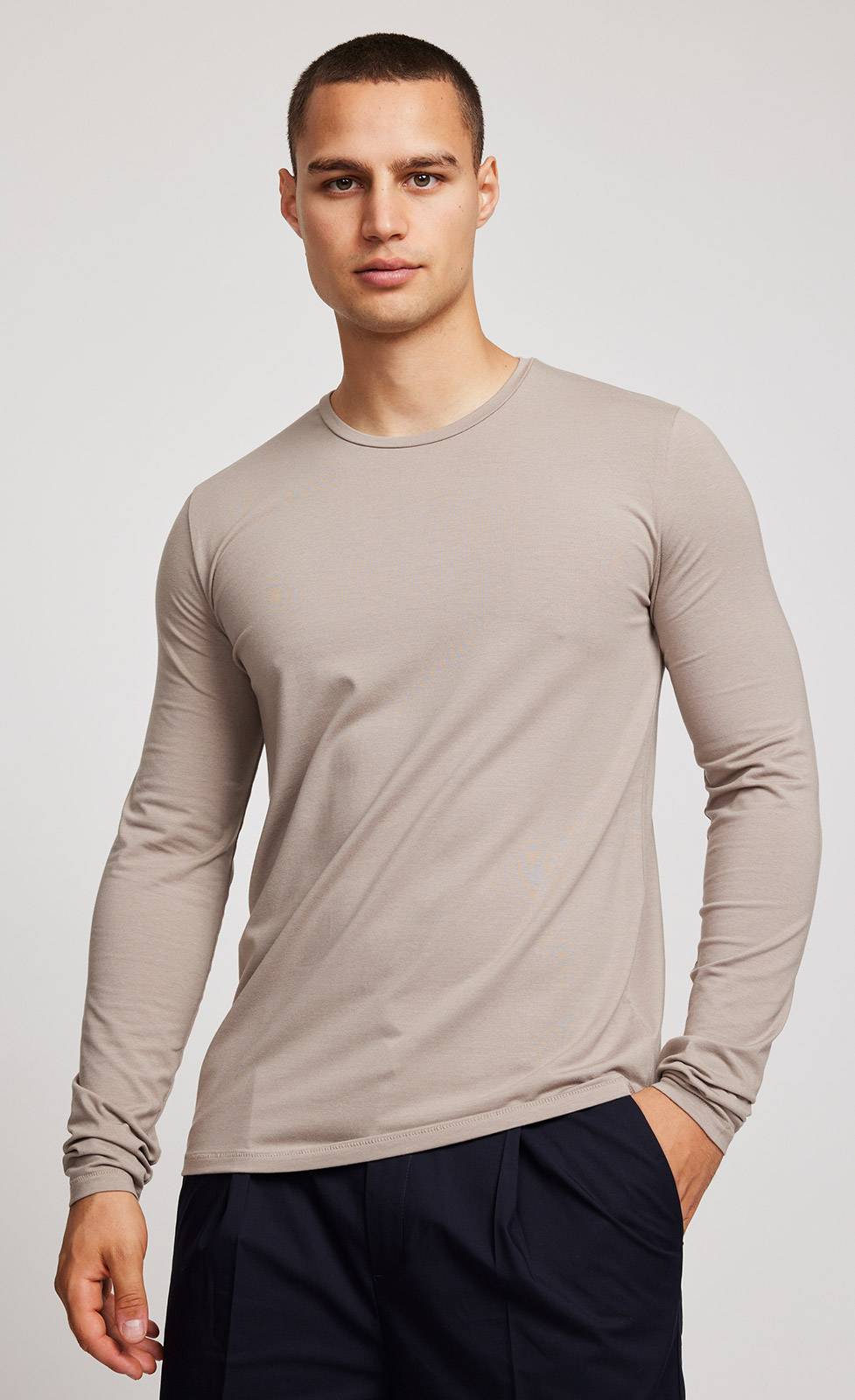 Kiefermann Emil Langarmshirt aus Baumwolle-Modal-Mix Blitzverkäufe