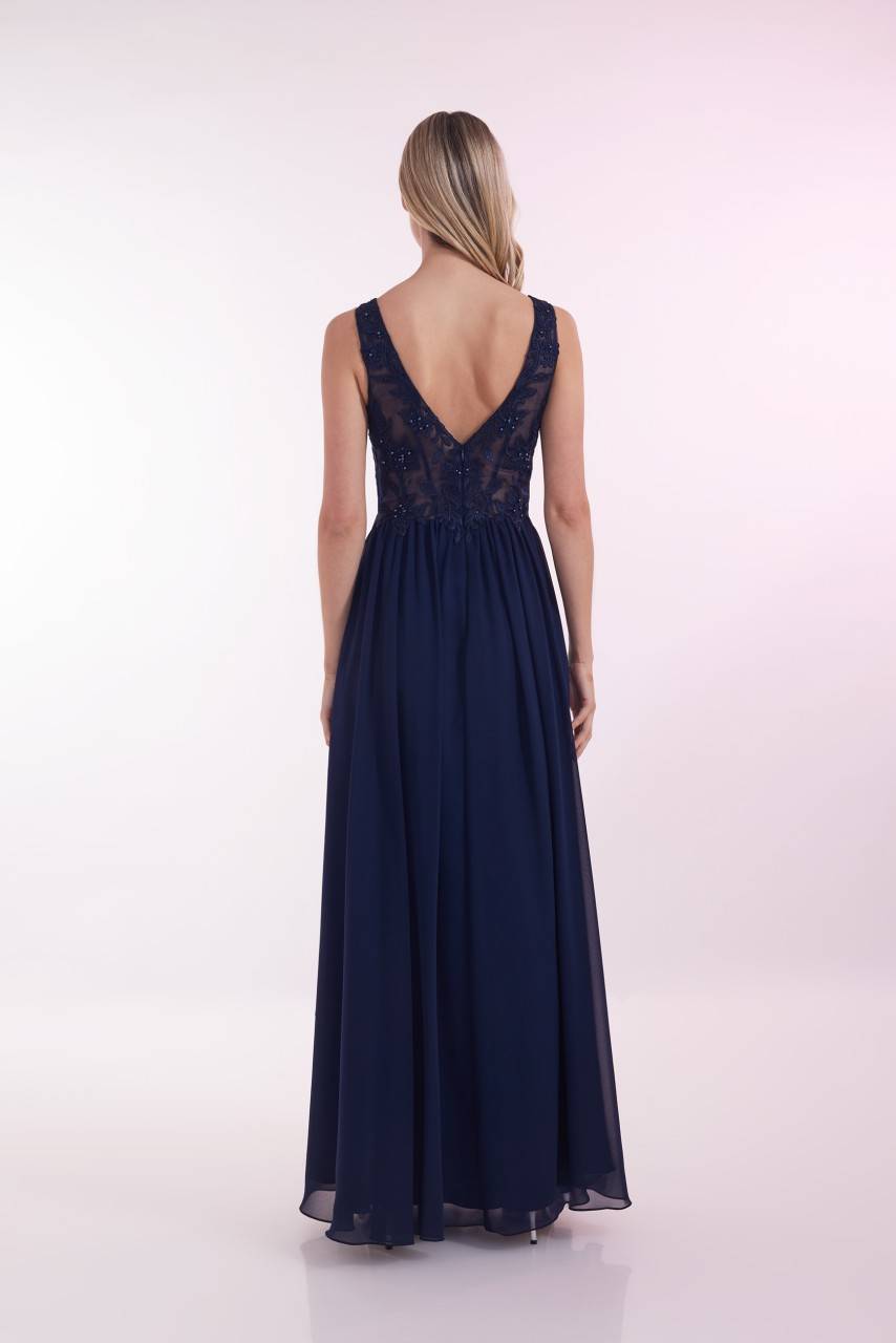 Laona BLOSSOM DRESS Besticktes Maxikleid aus Chiffon Online