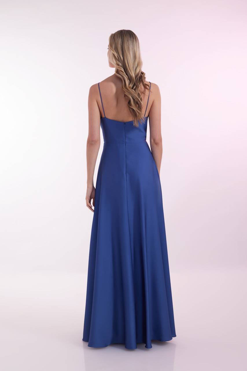 Laona ABSOLUTELY CLASSY DRESS Drapiertes Maxikleidmit dünnen Spaghetti-Trägern Auslauf