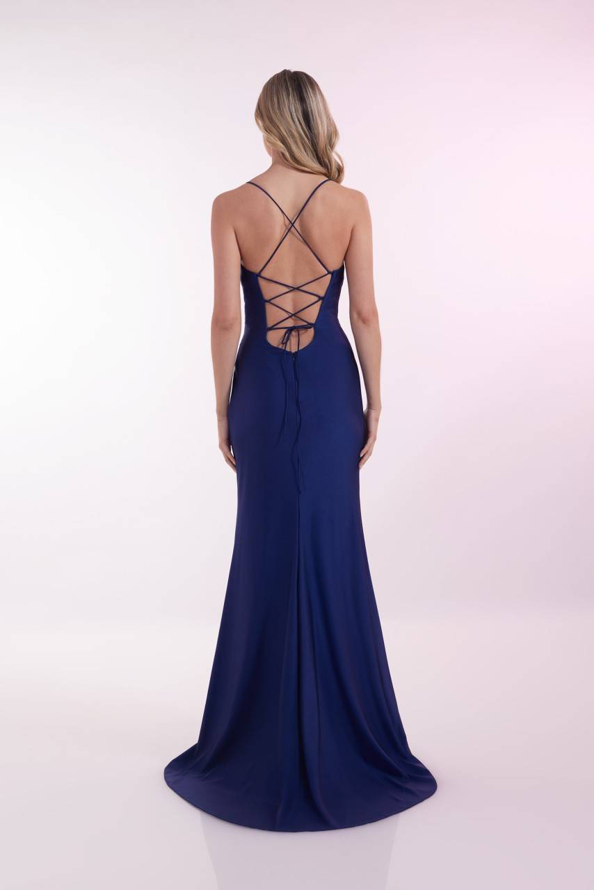 Laona CHIC ON MY MIND DRESS Drapiertes Maxikleid mit Beinschlitz Meist gekauft