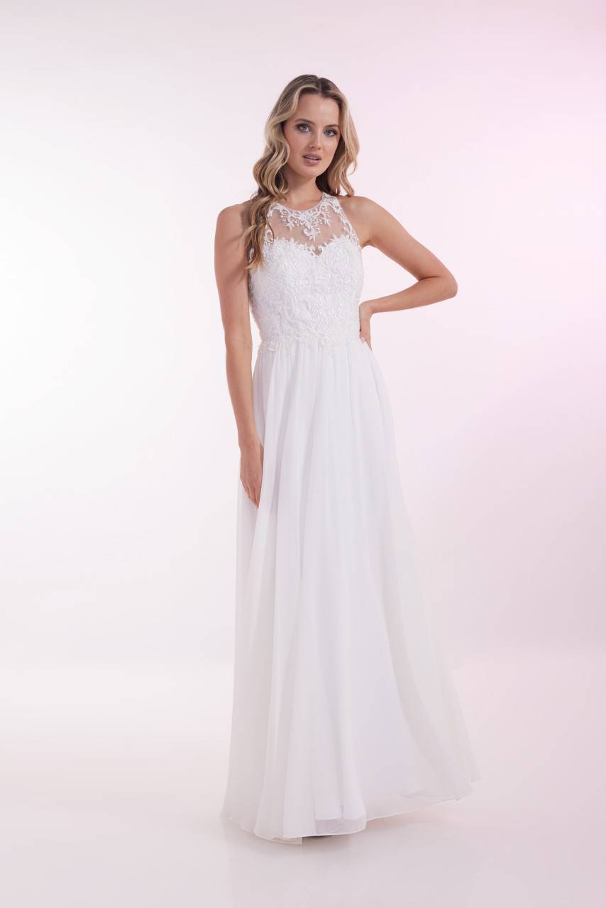 Laona SPRING BOUQUET DRESS Besticktes Maxikleidmit Rundhals Blitzverkäufe