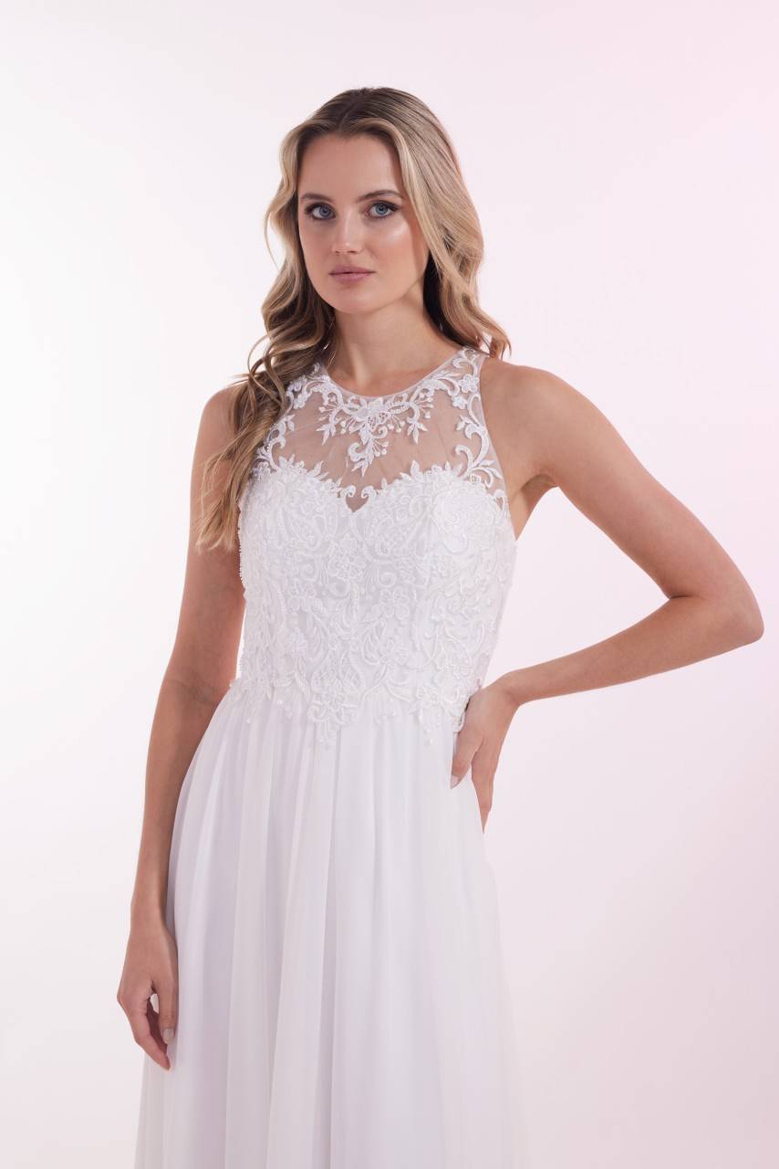 Laona SPRING BOUQUET DRESS Besticktes Maxikleidmit Rundhals Blitzverkäufe